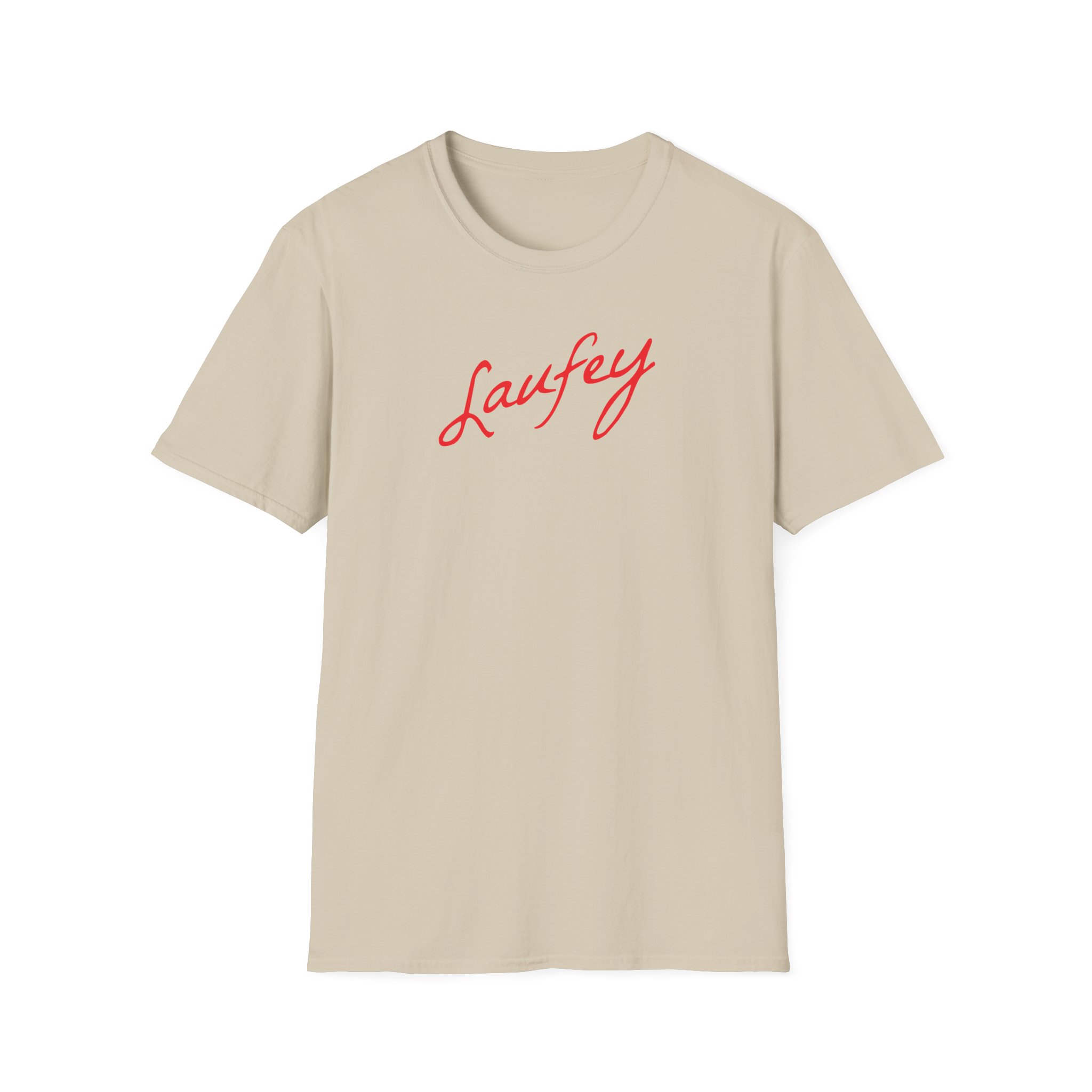 Laufey Embroidered Signature Unisex Softstyle T-Shirt