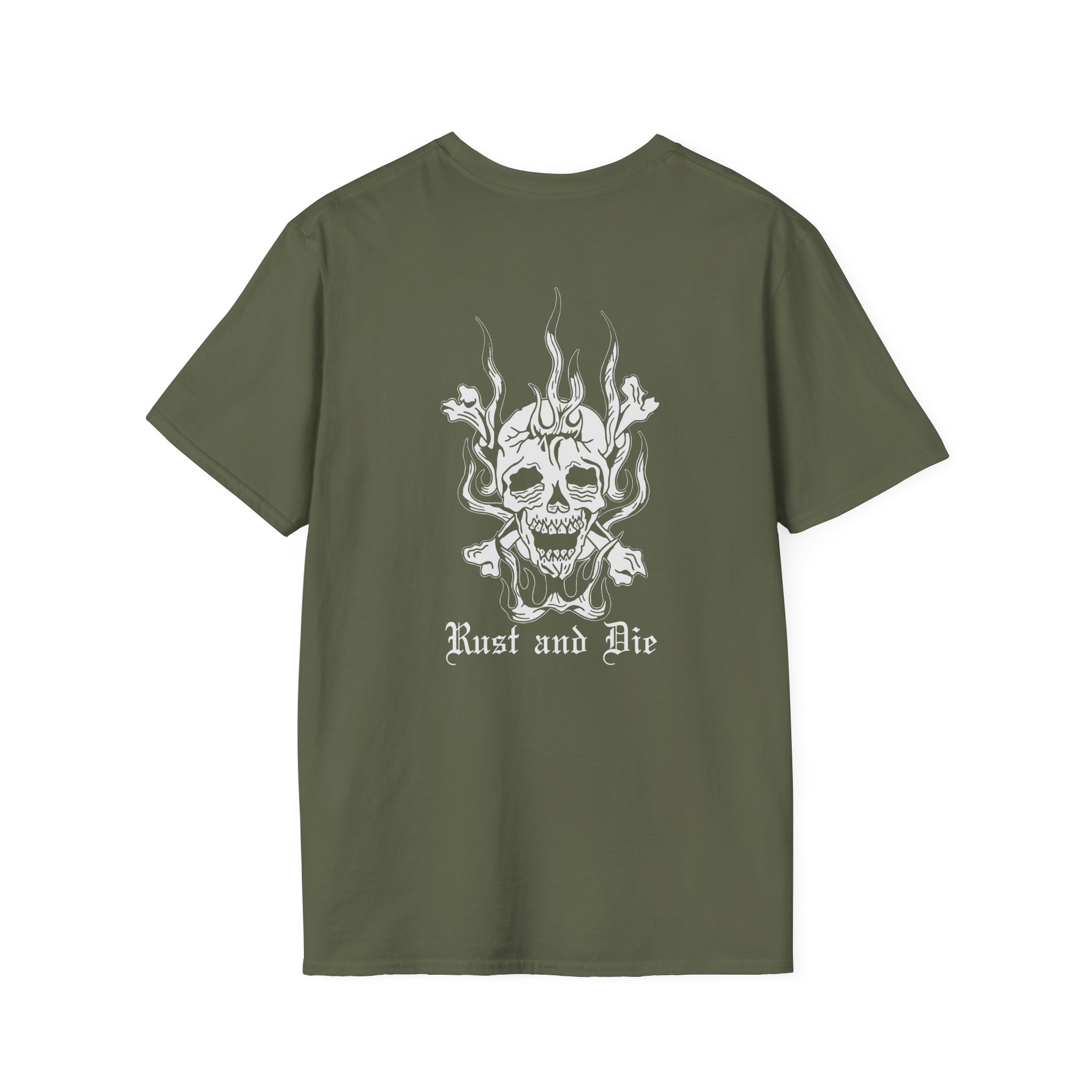 Kublai Khan - Rust and Die Unisex Softstyle T-Shirt