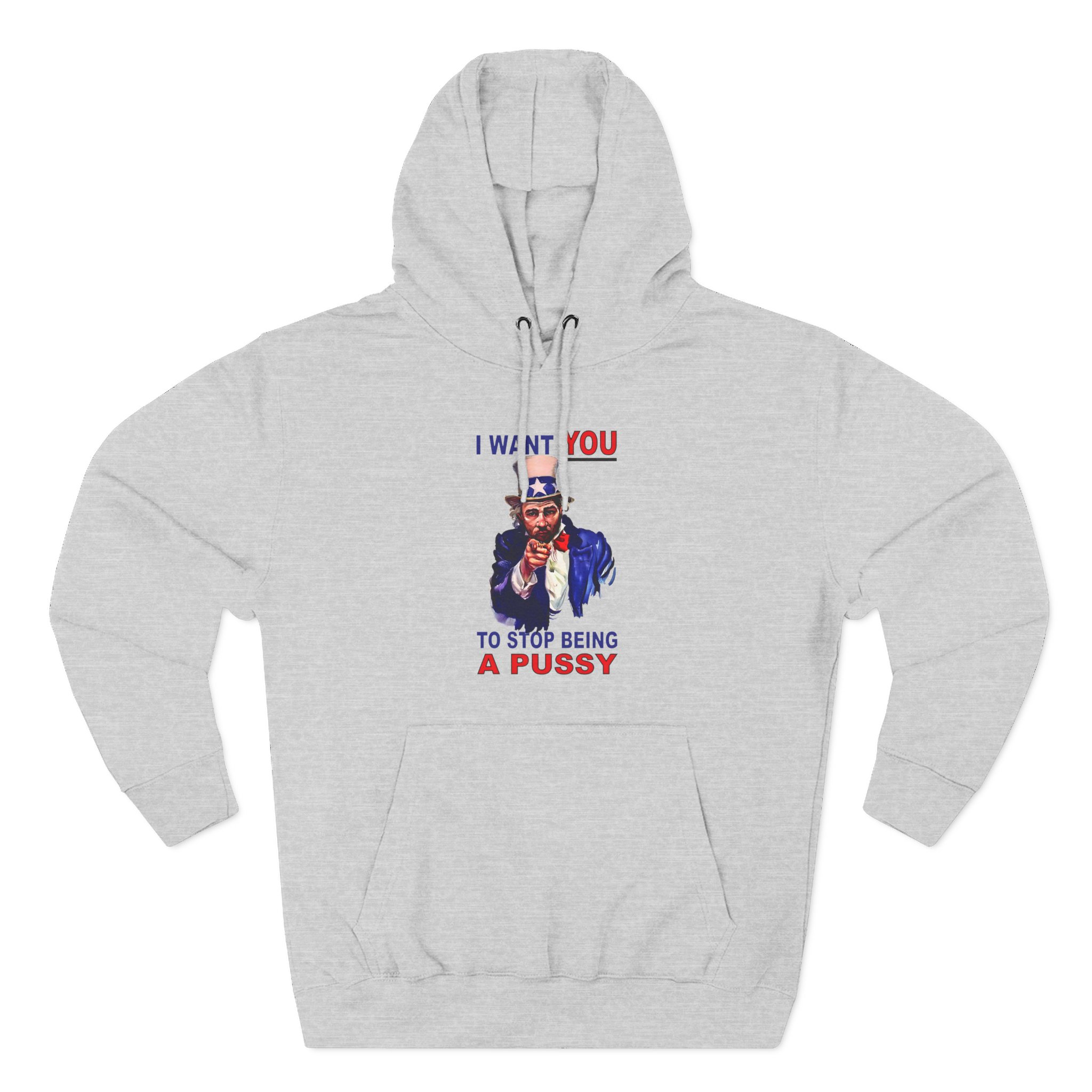 Sean Strickland Don't Be a P***y Three-Panel Fleece Hoodie