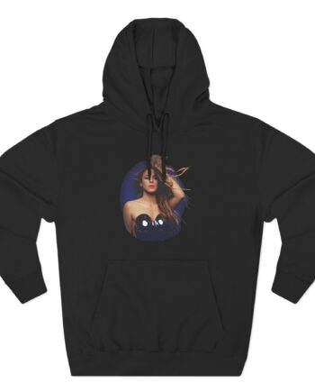Shakira Sapphire Aura Three-Panel Fleece Hoodie