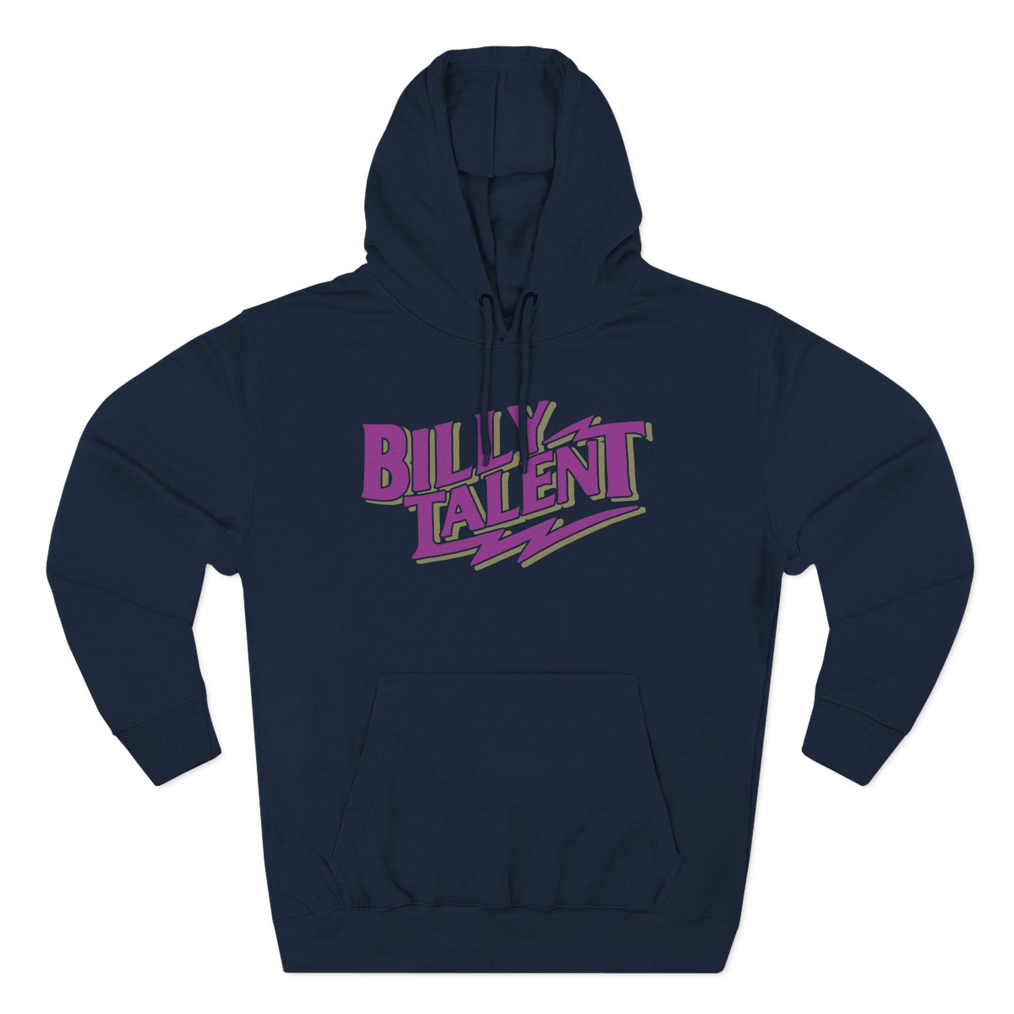 Billy Talent Lightning Logo Three-Panel Fleece Hoodie