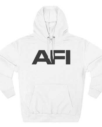 Afi Logo Three-Panel Fleece Hoodie