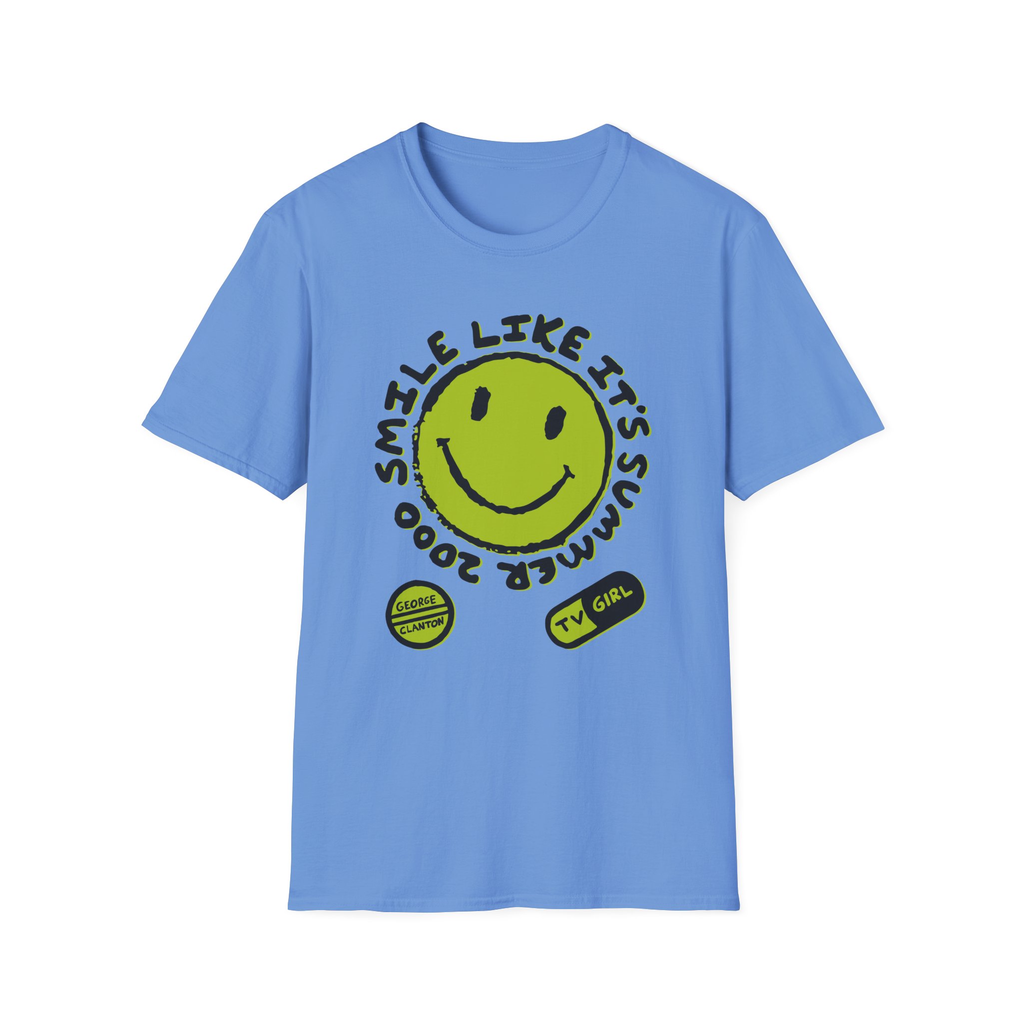 Tv Girl Smile Like It's Summer 2000 Unisex Softstyle T-Shirt