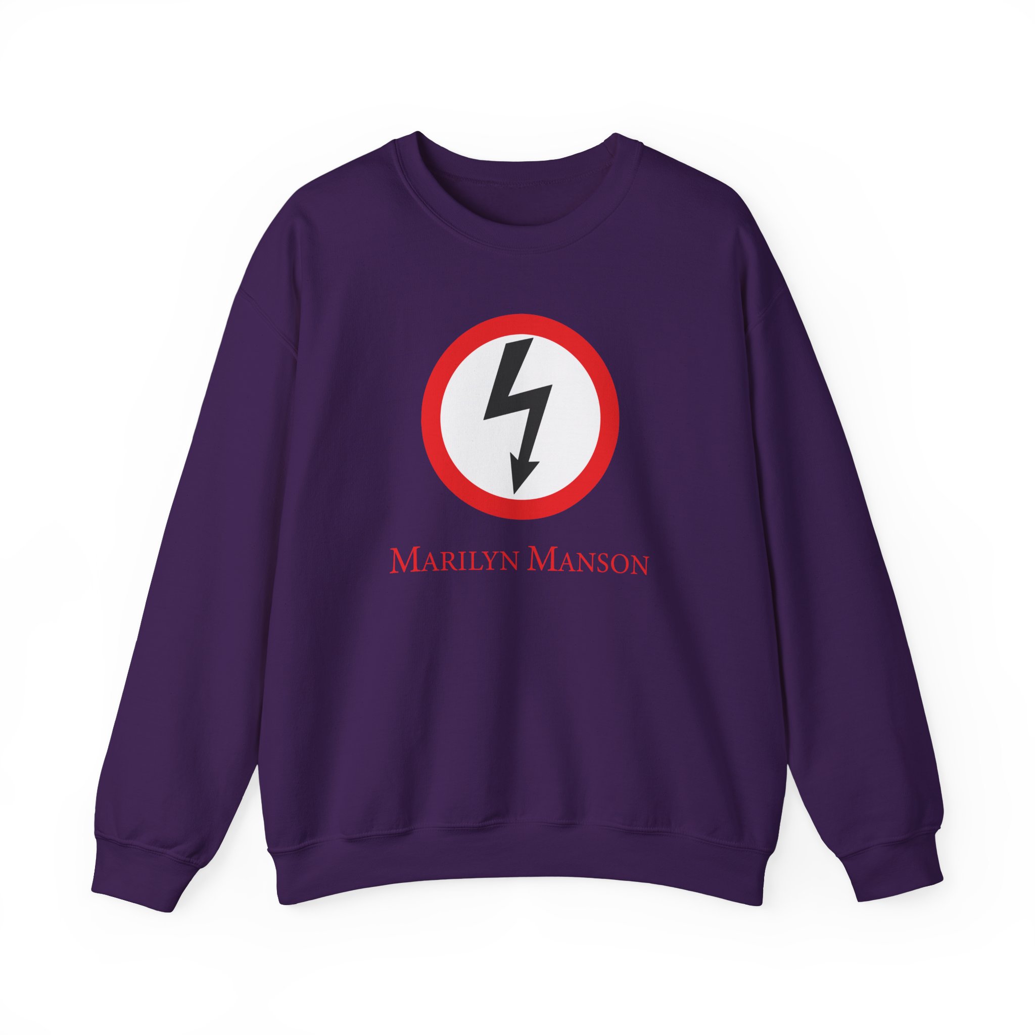 Marilyn Manson Unisex Heavy Blendâ„¢ Crewneck Sweatshirt