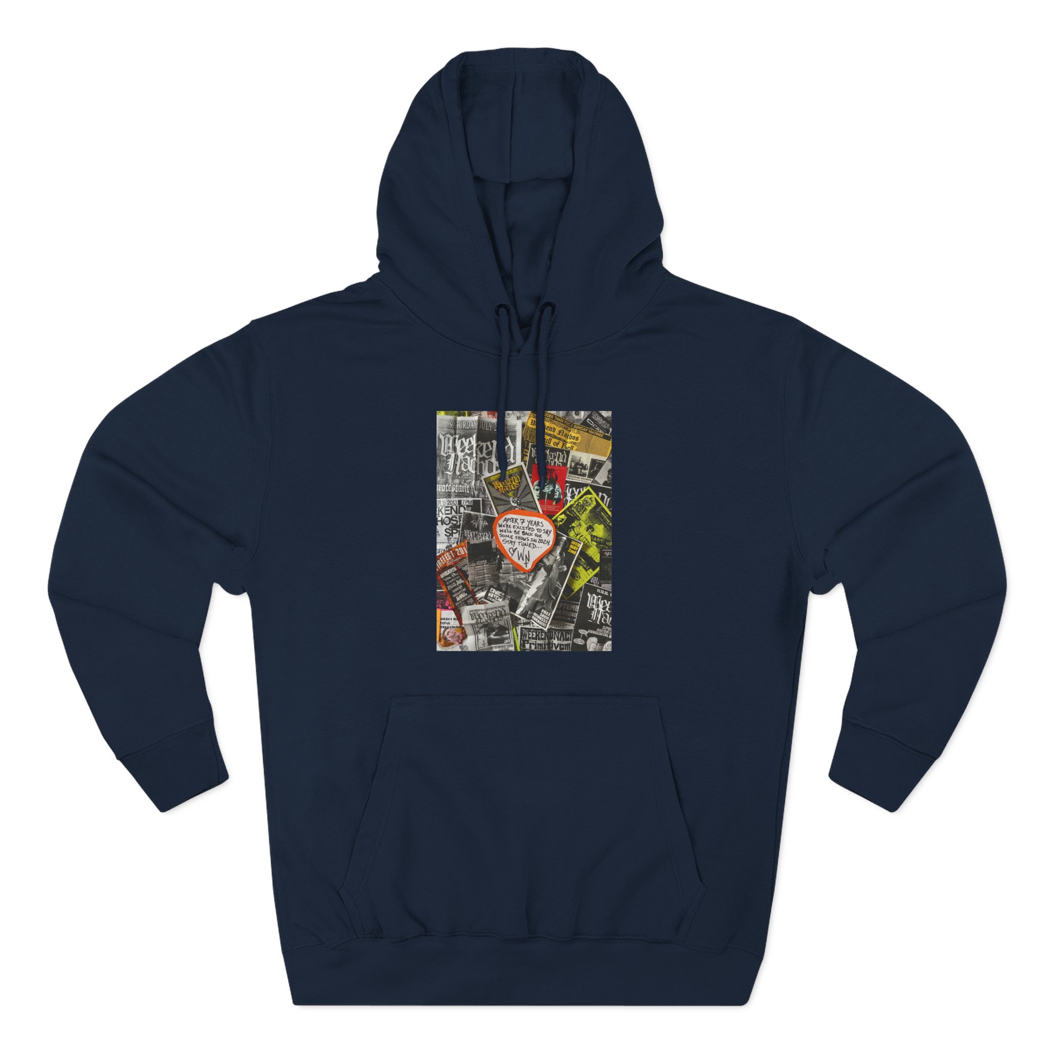 Weekend Nachos Three-Panel Fleece Hoodie