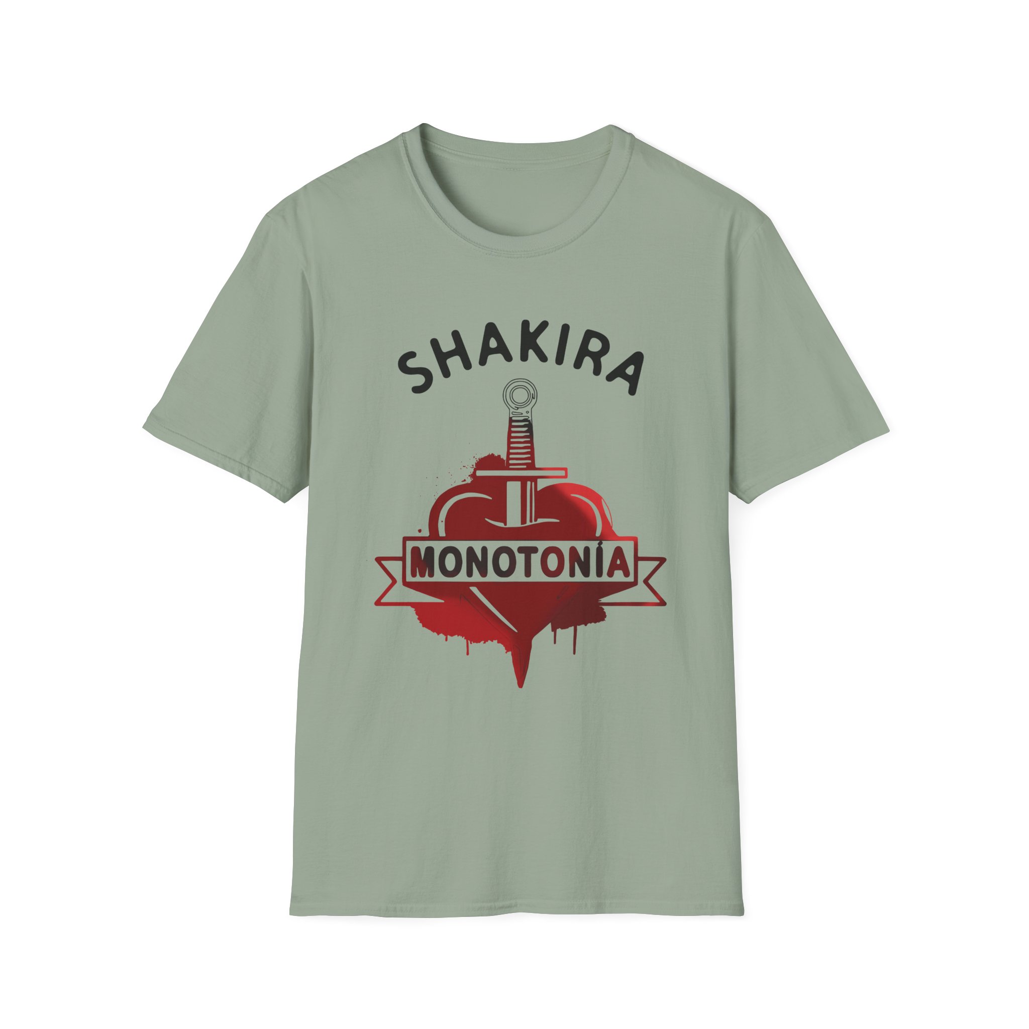 Shakira MonotonĂa Unisex Softstyle T-Shirt
