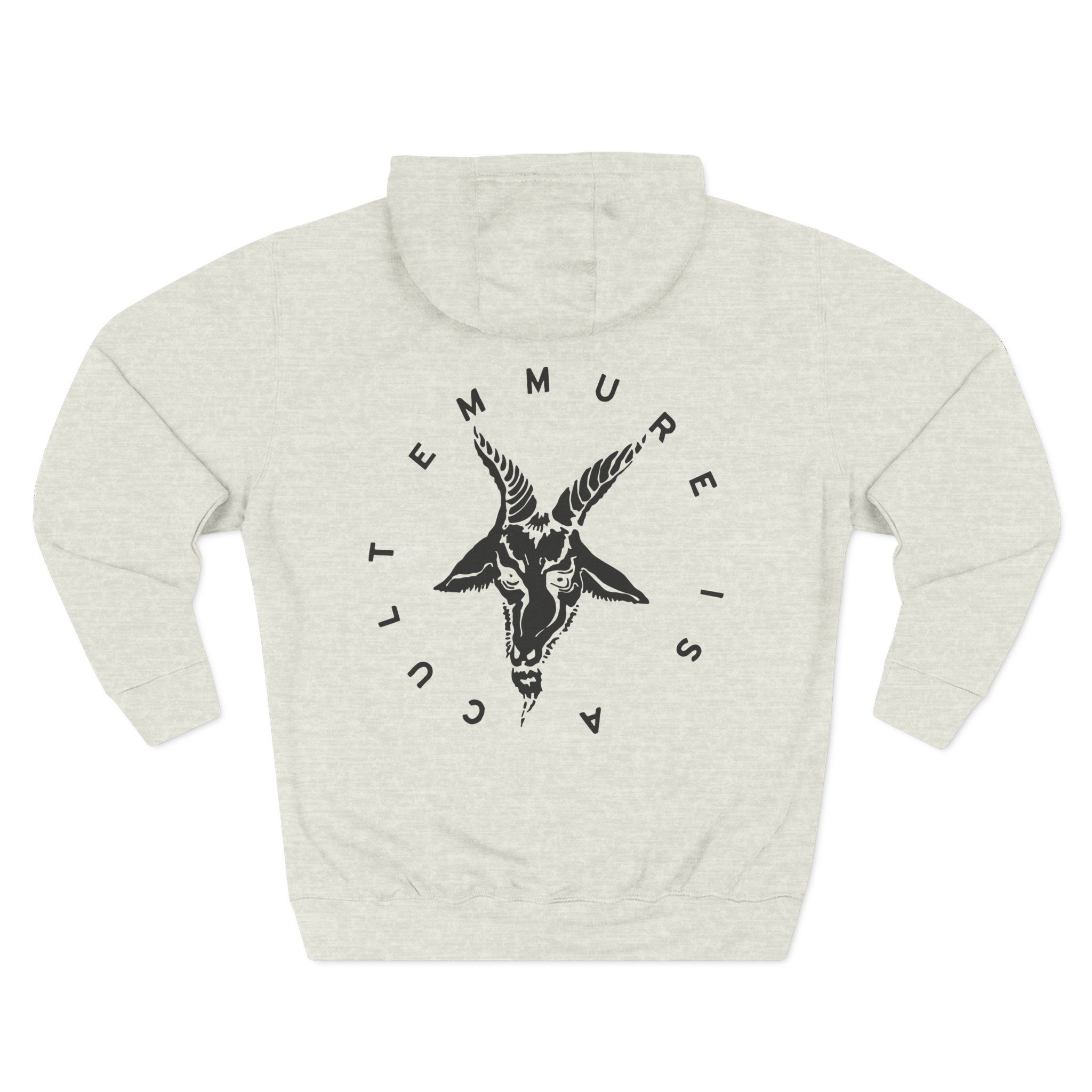 Emmure Cult Teal Bleach Three-Panel Fleece Hoodie