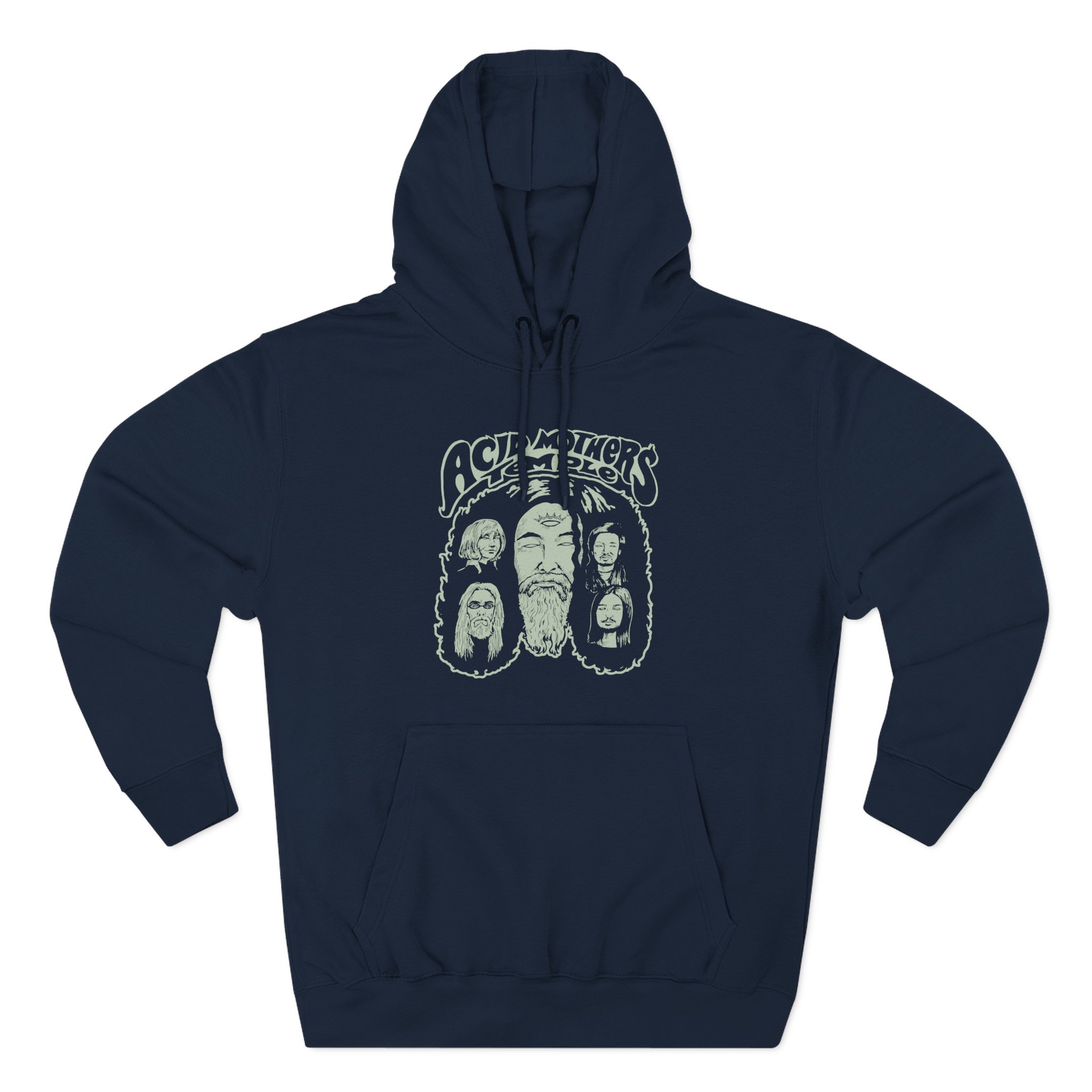 Acid Mothers Temple Three-Panel Fleece Hoodie