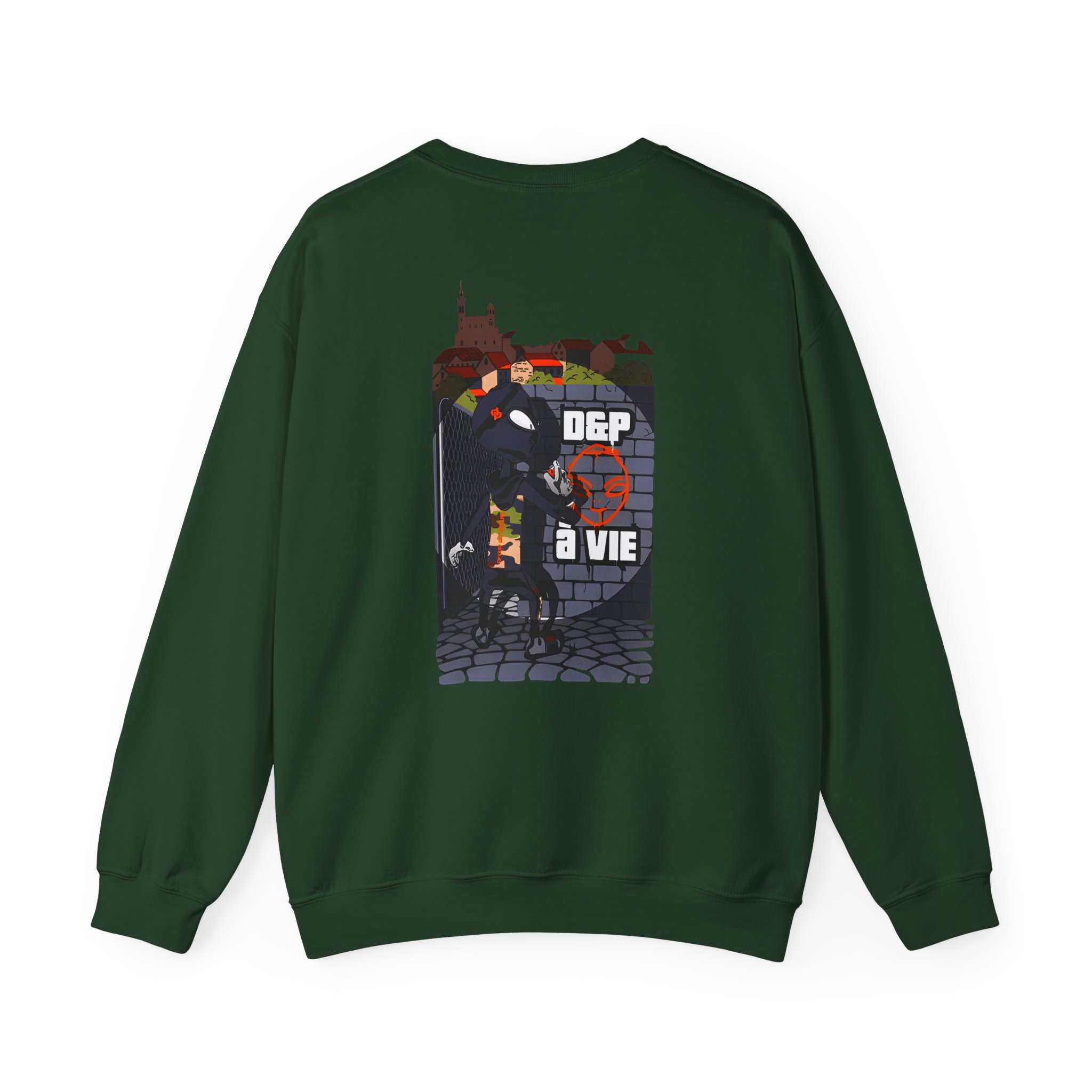 Jul D&p for Life Unisex Heavy Blendâ„¢ Crewneck Sweatshirt