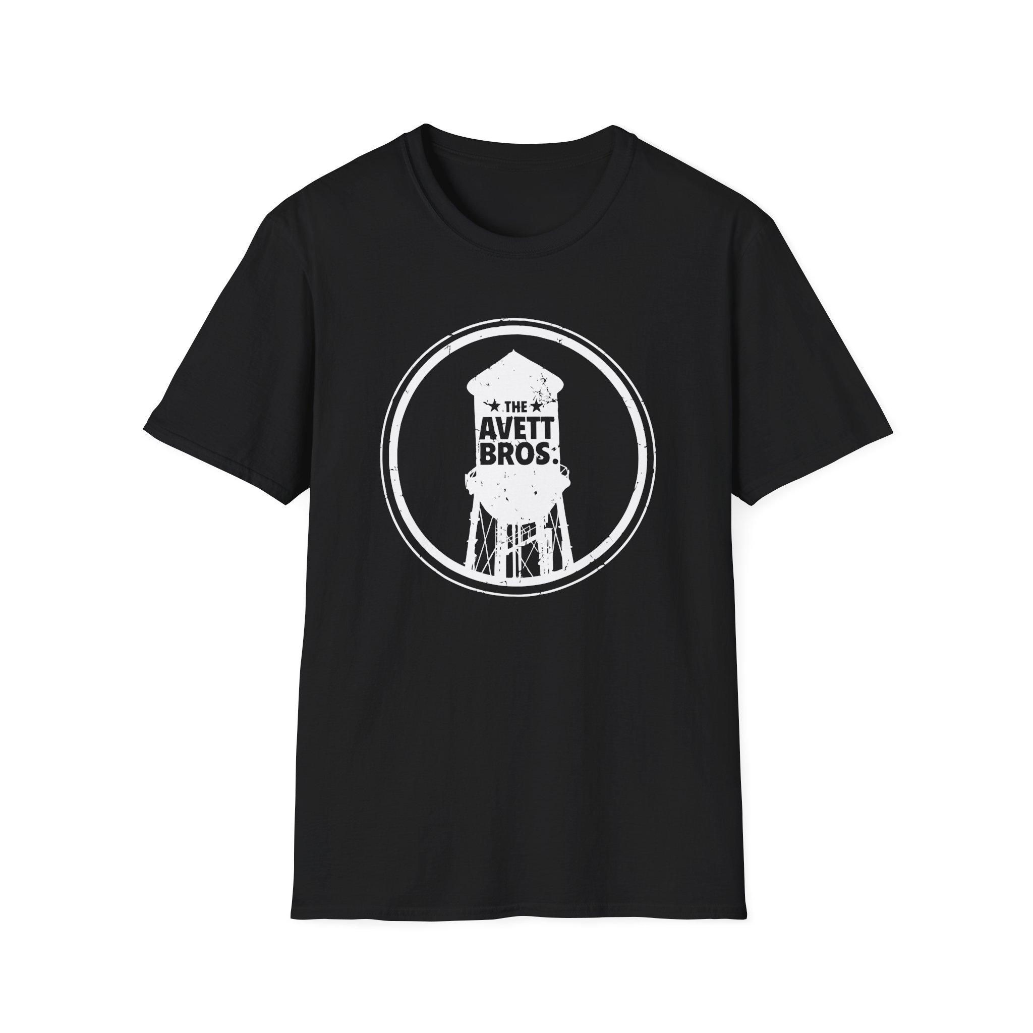 Avett Brothers Water Tower Unisex Softstyle T-Shirt