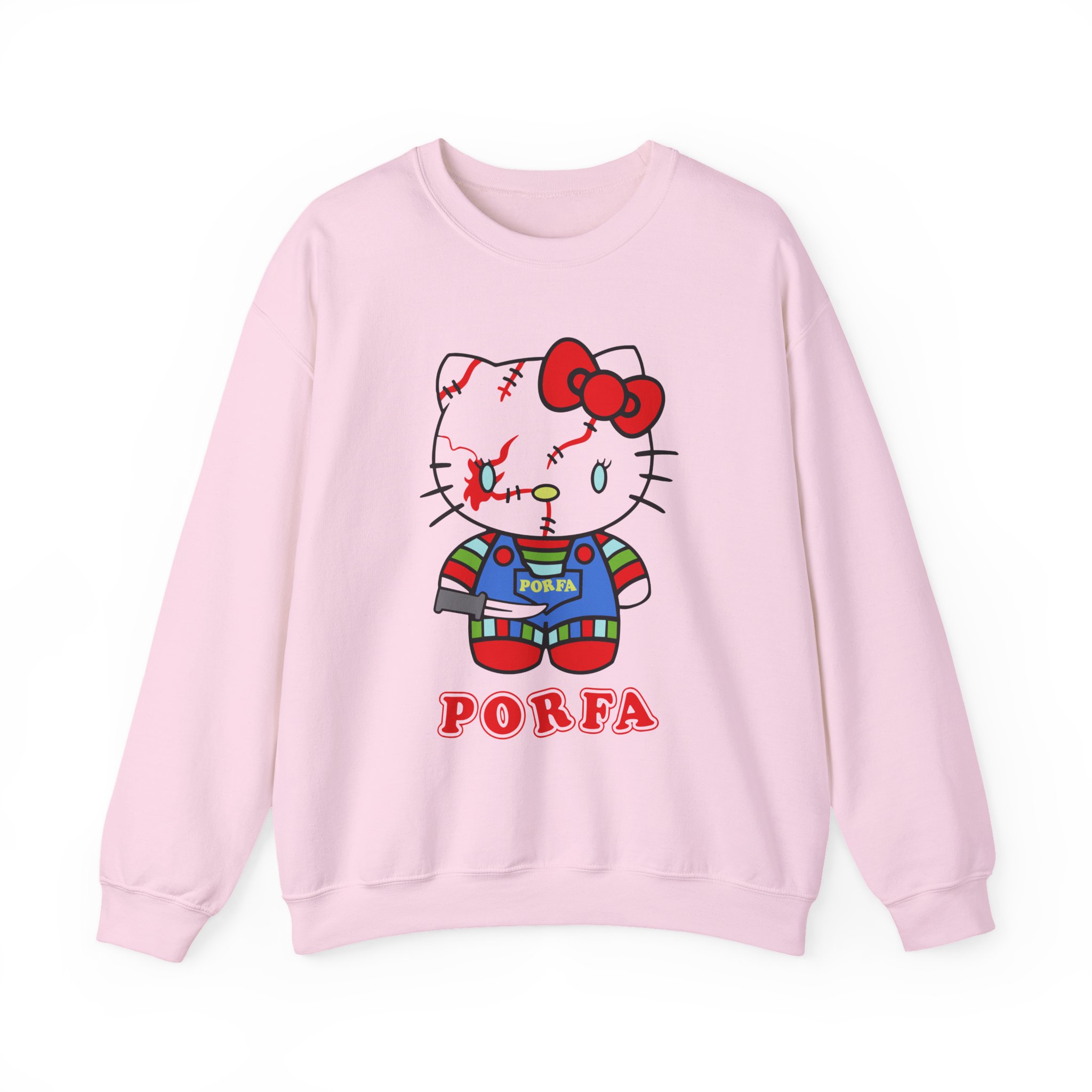 Porfa Hello Kitty Halloween Unisex Heavy Blendâ„¢ Crewneck Sweatshirt