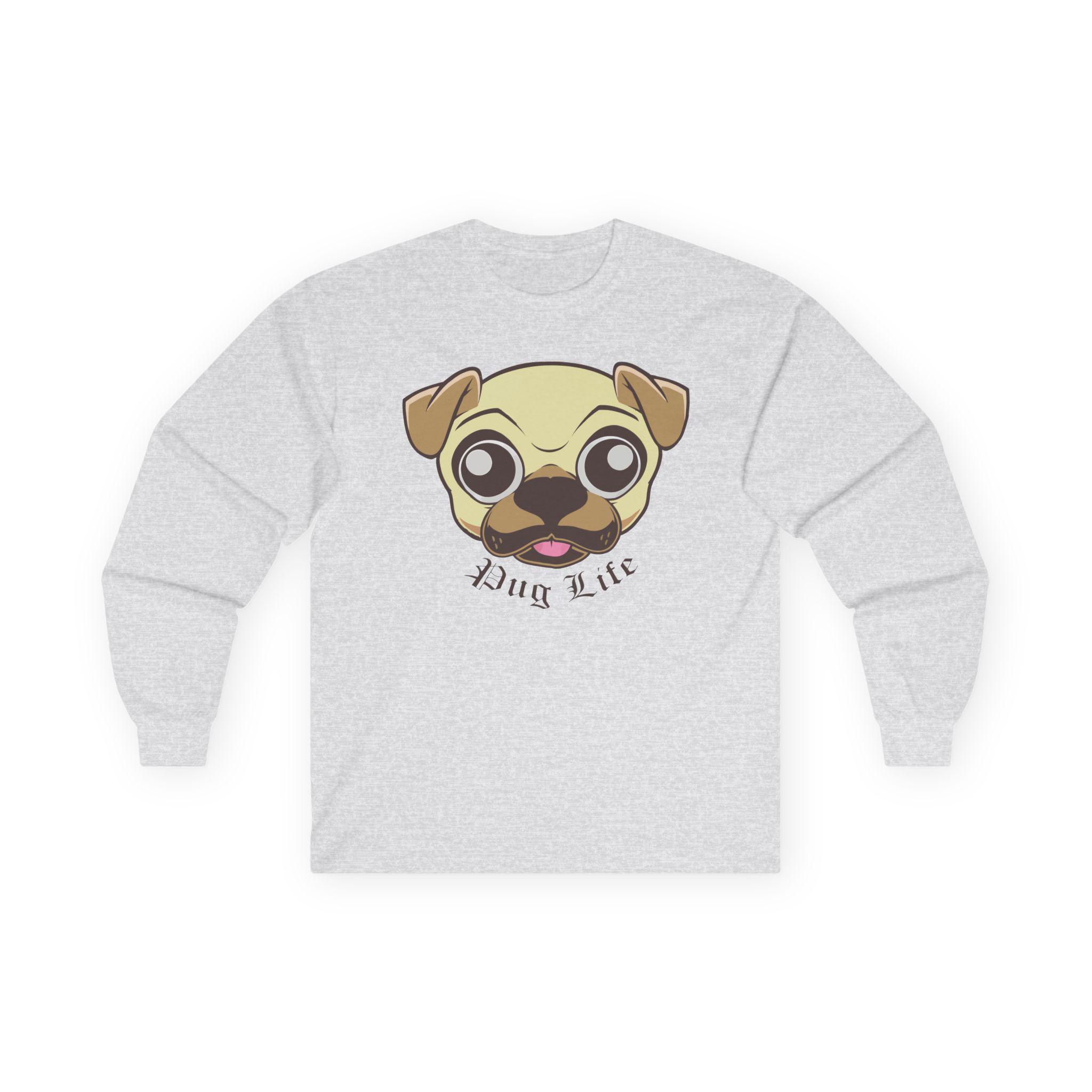 Morgz Pug Life Unisex Ultra Cotton Long Sleeve Tee