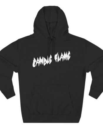 Jungle / Candle Flame Three-Panel Fleece Hoodie