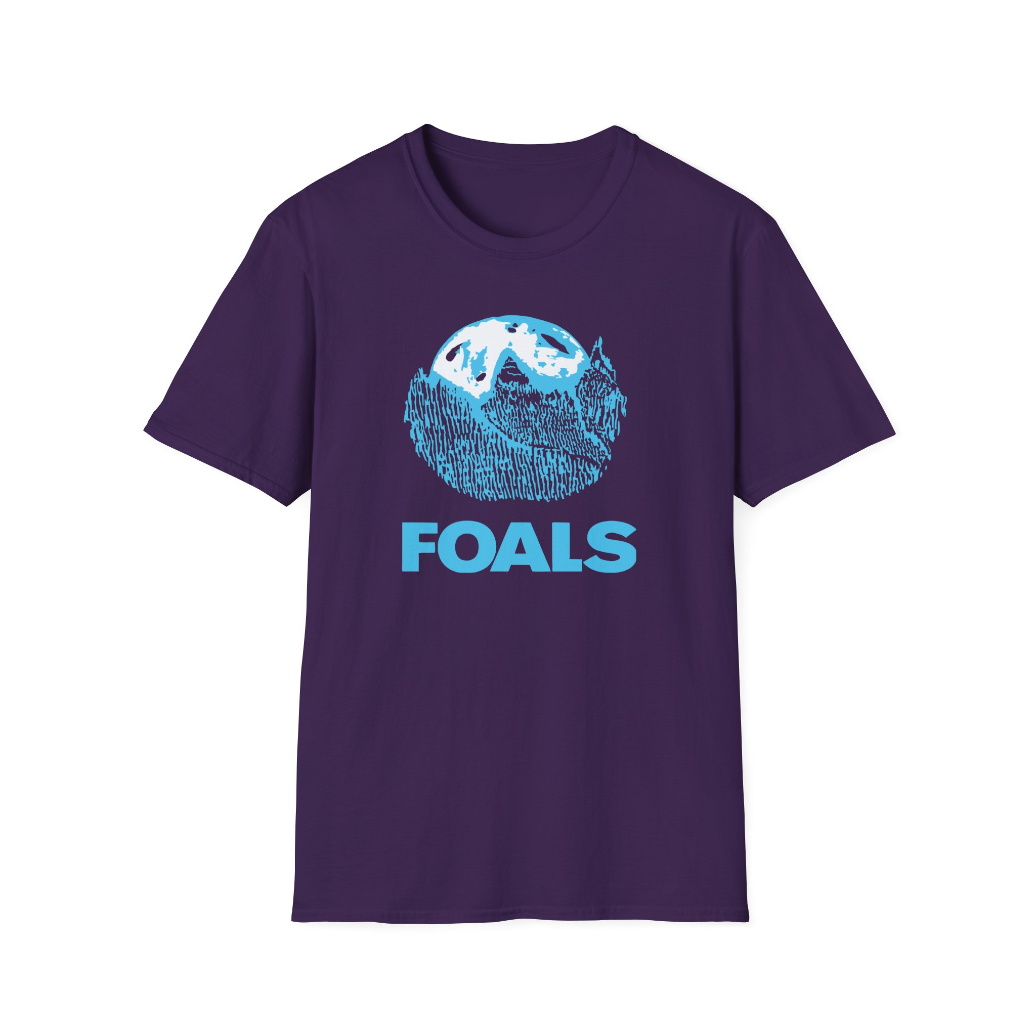 Foals Full Moon Logo Unisex Softstyle T-Shirt