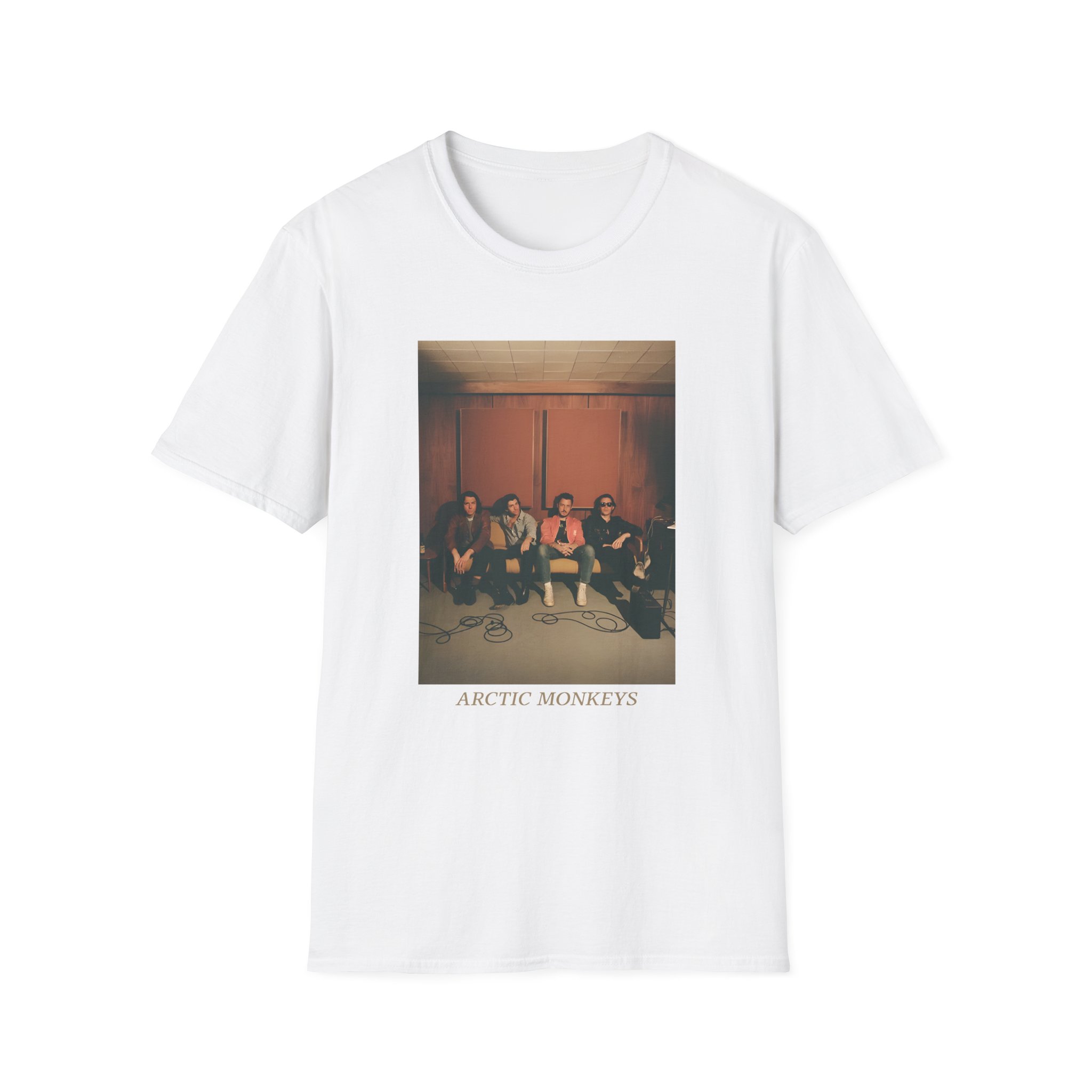 Arctic Monkeys Band Photo Unisex Softstyle T-Shirt
