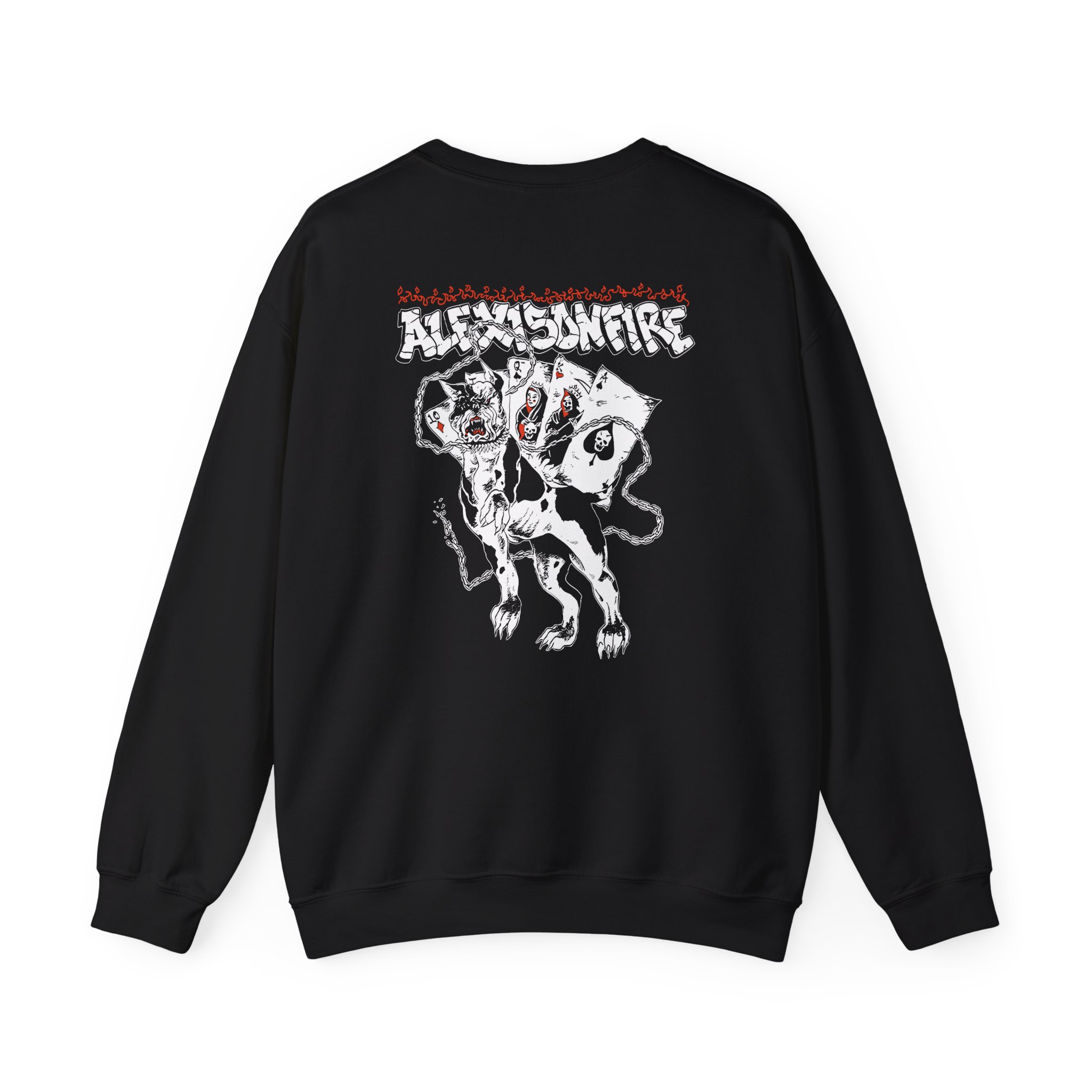 Alexisonfire Dog Chain Unisex Heavy Blendâ„¢ Crewneck Sweatshirt