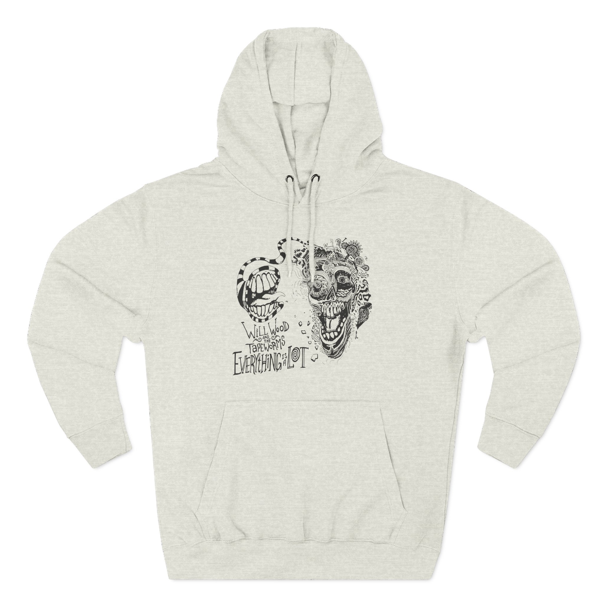 Will Wood Everything is a Lot Three-Panel Fleece Hoodie