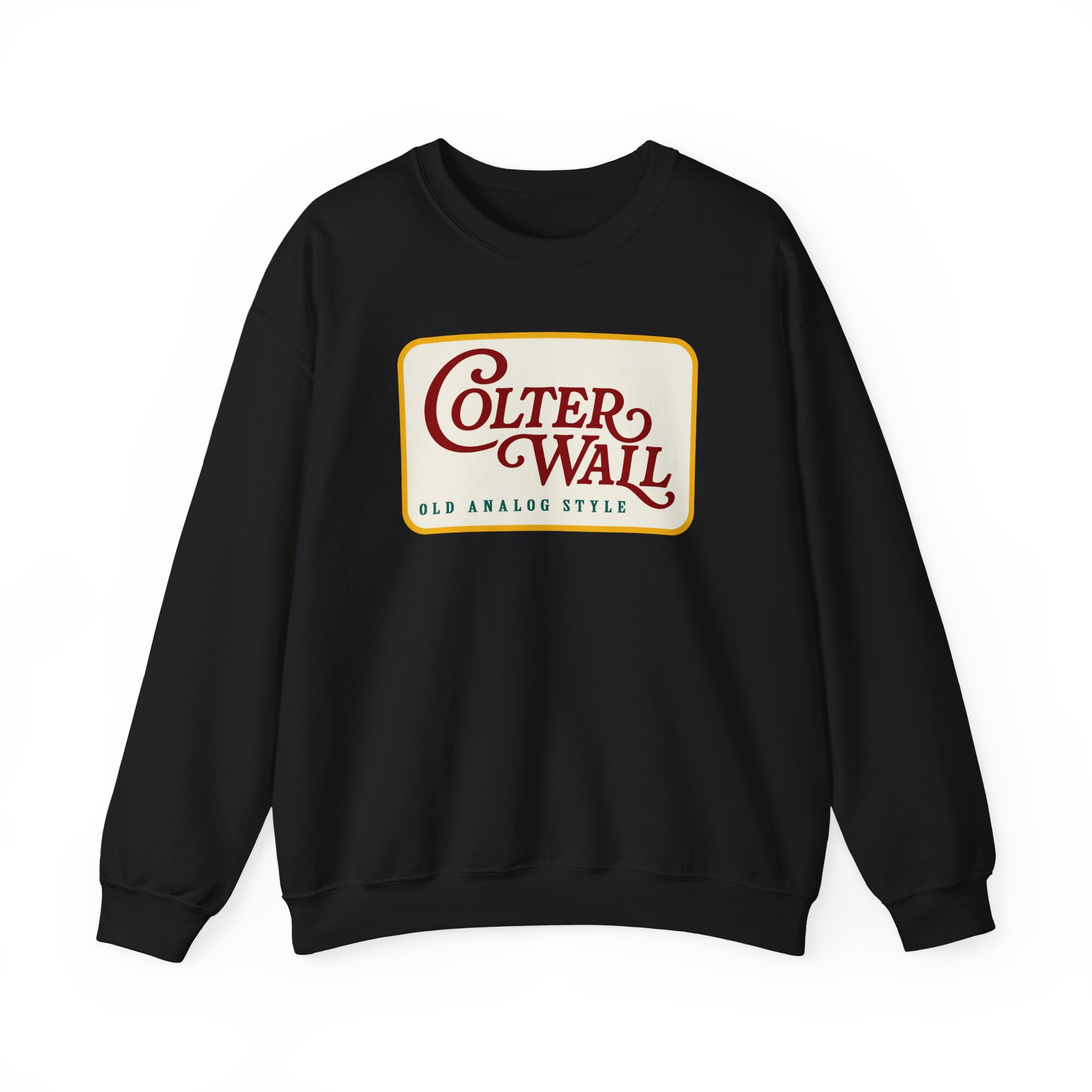 Colter Wall Old Analog Style Unisex Heavy Blendâ„¢ Crewneck Sweatshirt