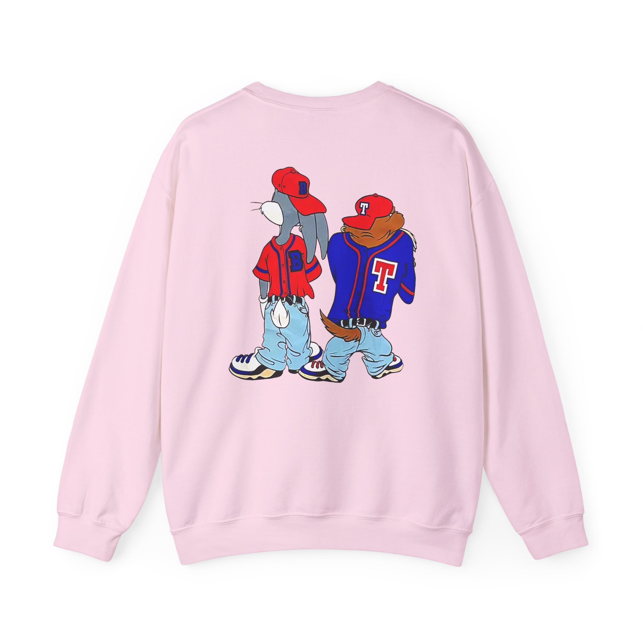 Vintage 90s Looney Tunes Bugs Taz Kris’s Kross Unisex Heavy Blend™ Crewneck Sweatshirt