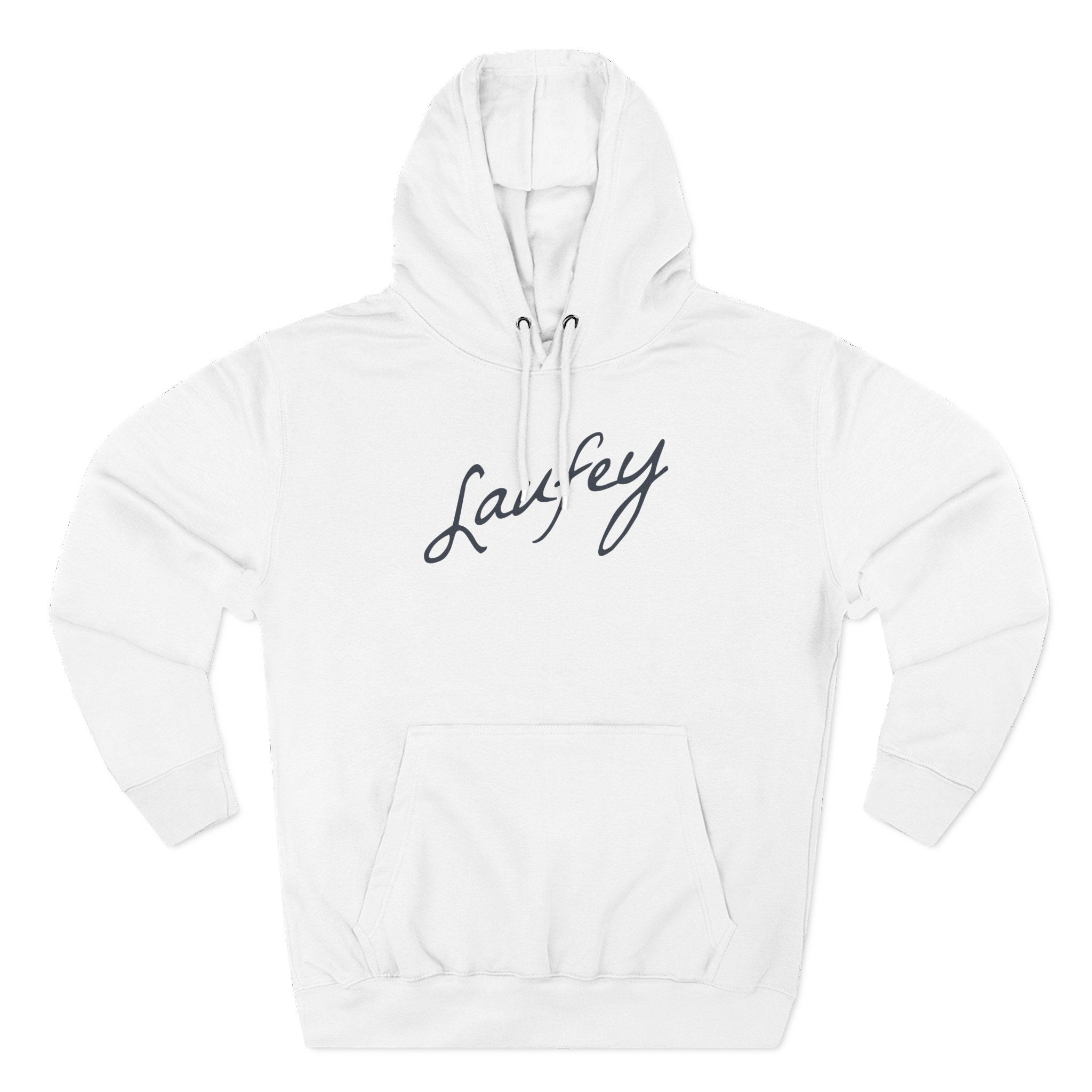 Laufey Embroidered Signature Three-Panel Fleece Hoodie