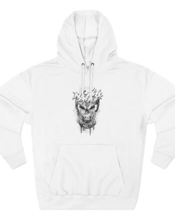 Nasty Three-Panel Fleece Hoodie