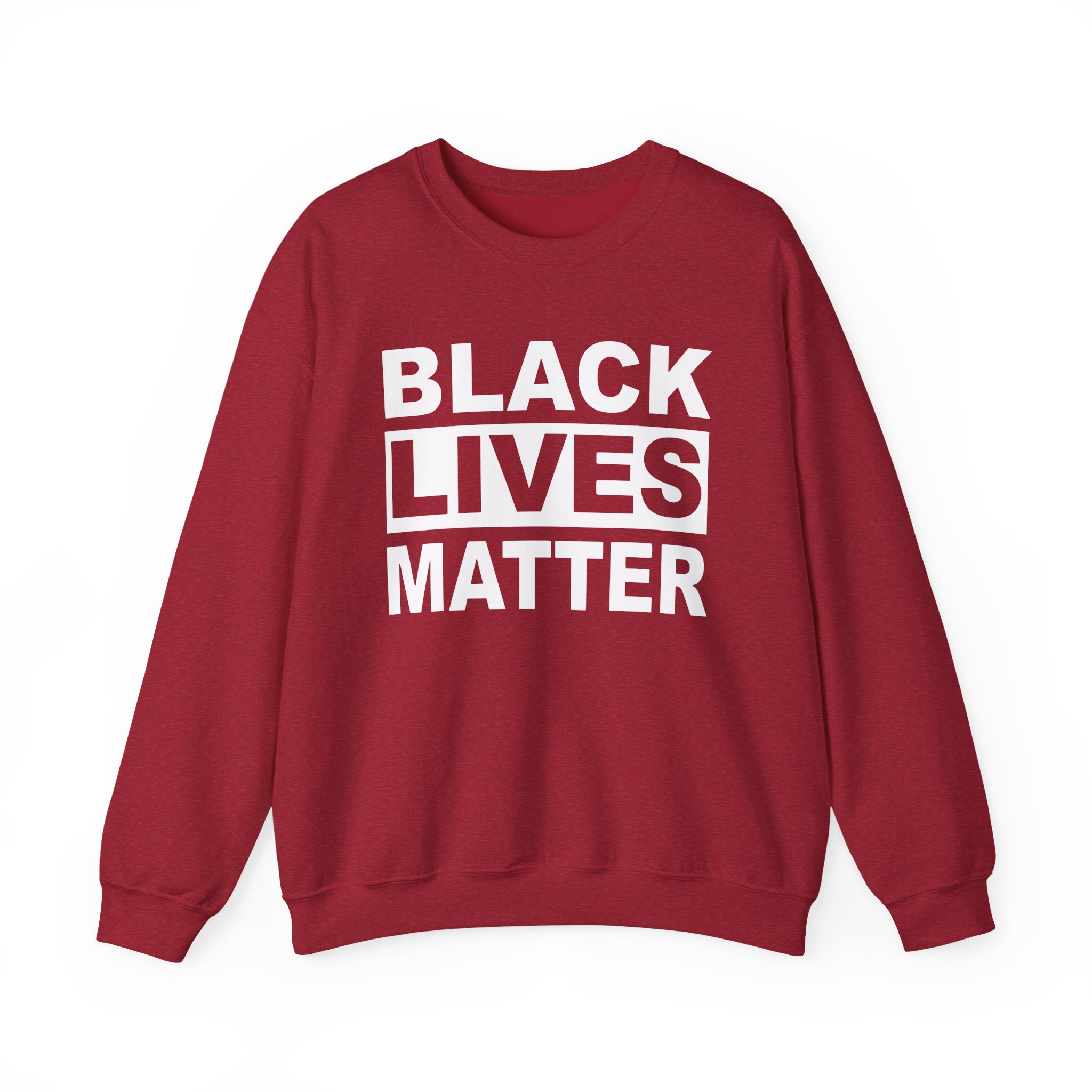 Julien Solomita Black Lives Matter Unisex Heavy Blendâ„¢ Crewneck Sweatshirt