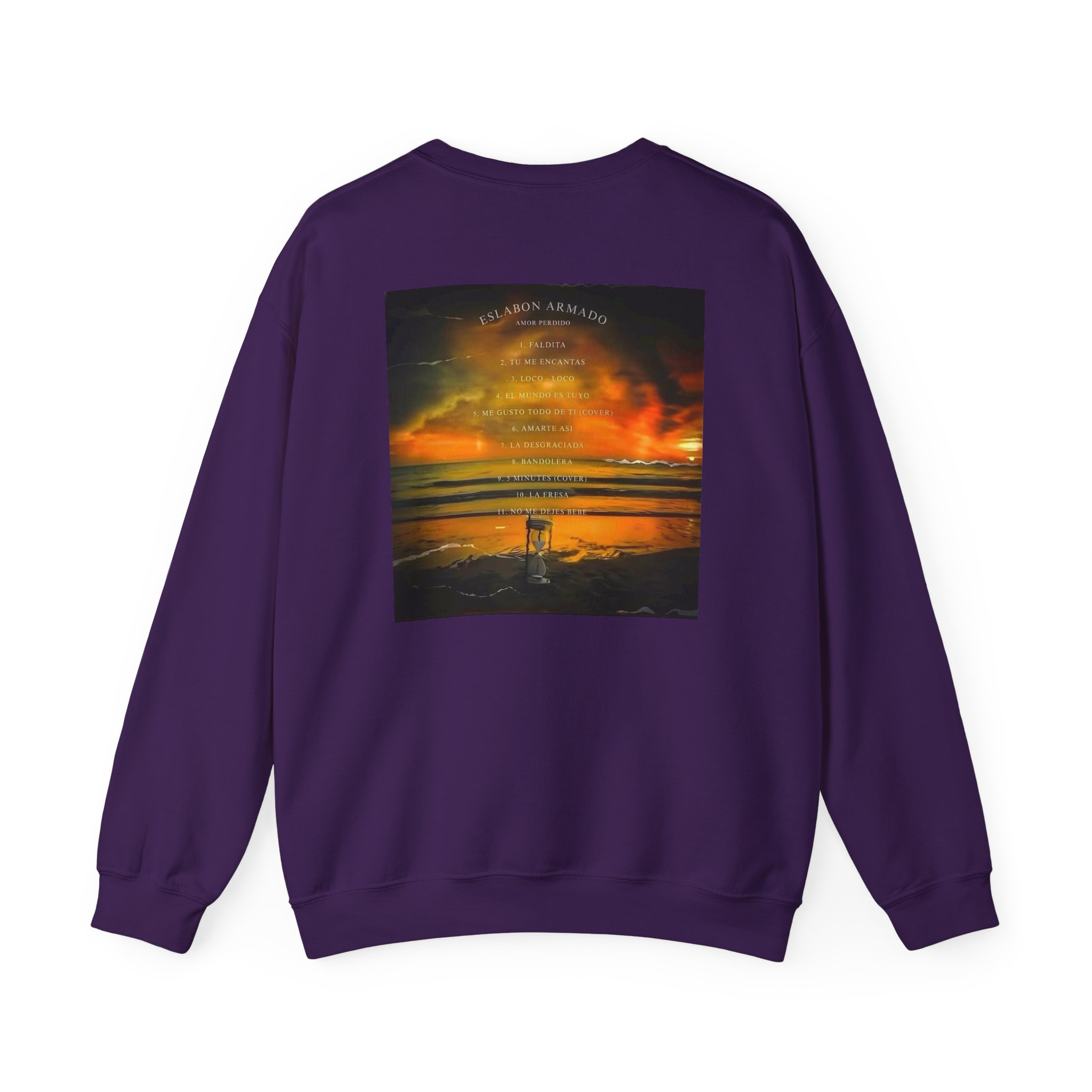 Eslabon Armado Amor Perdido Album Unisex Heavy Blendâ„¢ Crewneck Sweatshirt