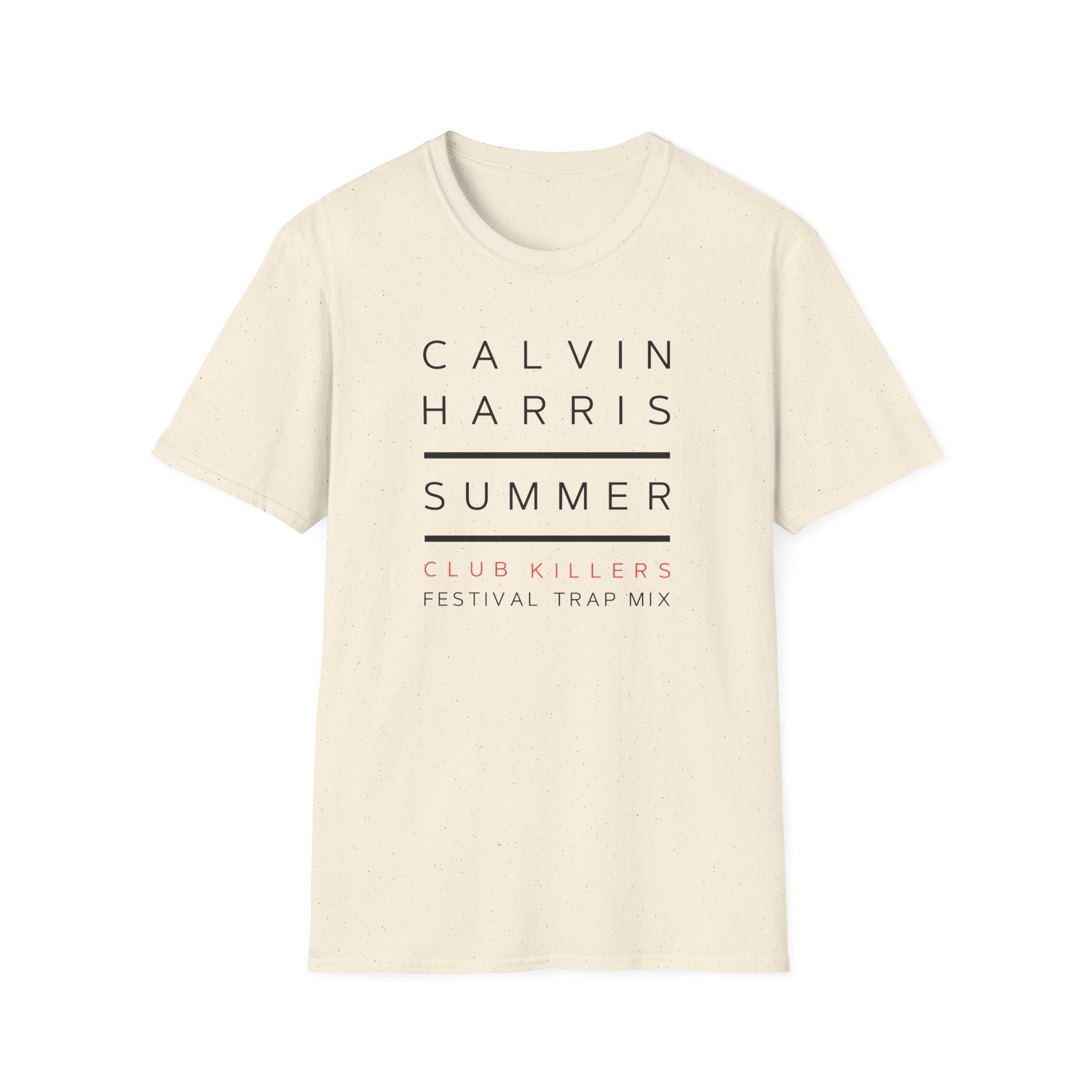 Calvin Harris Summer 4 Album Cover Unisex Softstyle T-Shirt