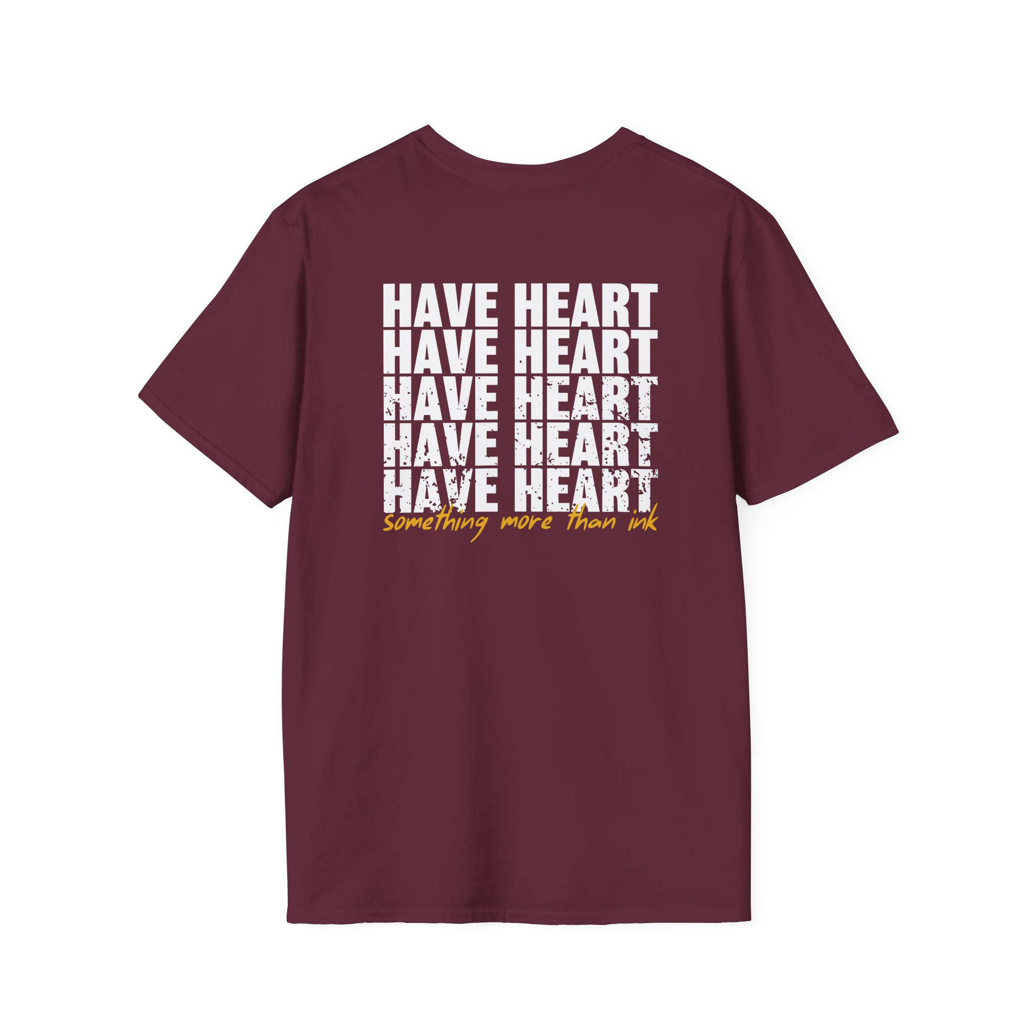 Have Heart Something More Than Ink Unisex Softstyle T-Shirt