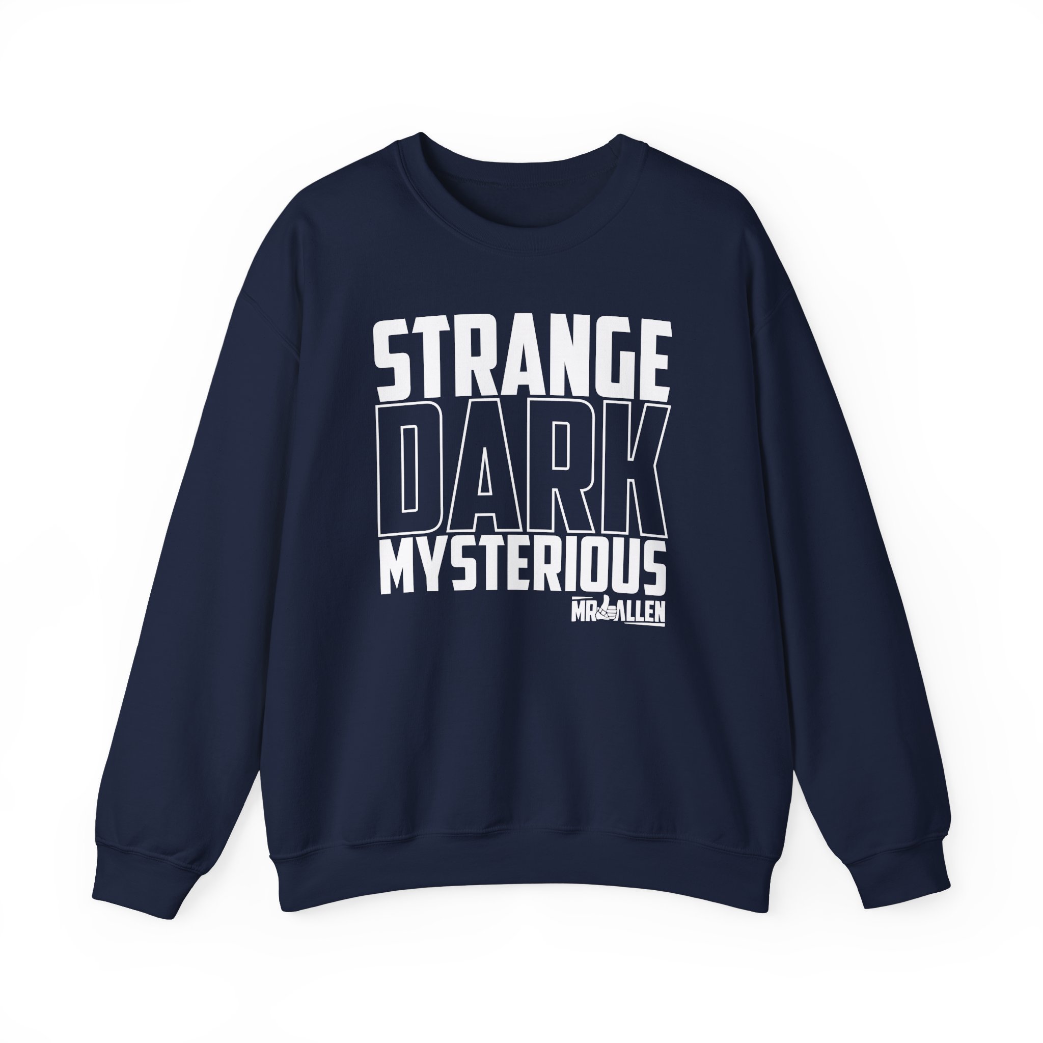 Mrballen Strange Dark Mysterious Unisex Heavy Blendâ„¢ Crewneck Sweatshirt