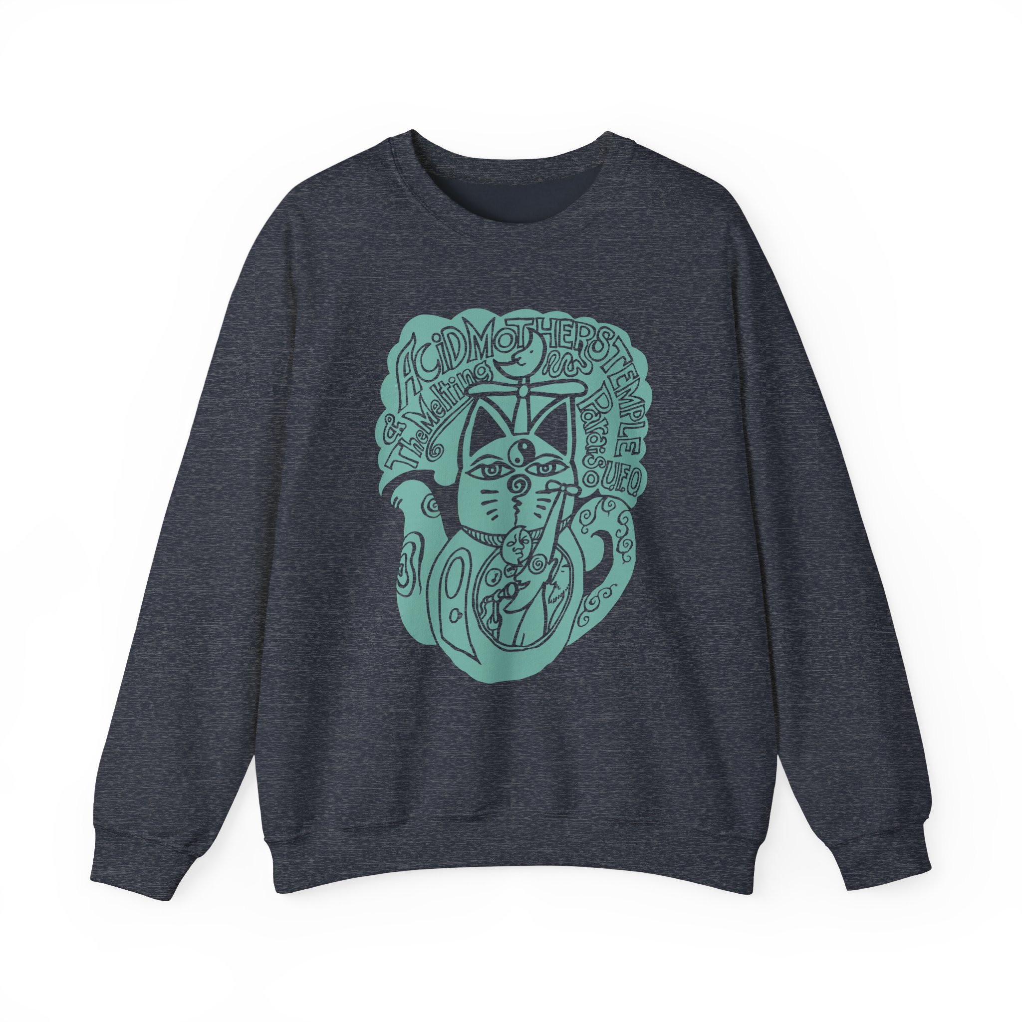 Acid Mothers Temple Teapot Unisex Heavy Blendâ„¢ Crewneck Sweatshirt