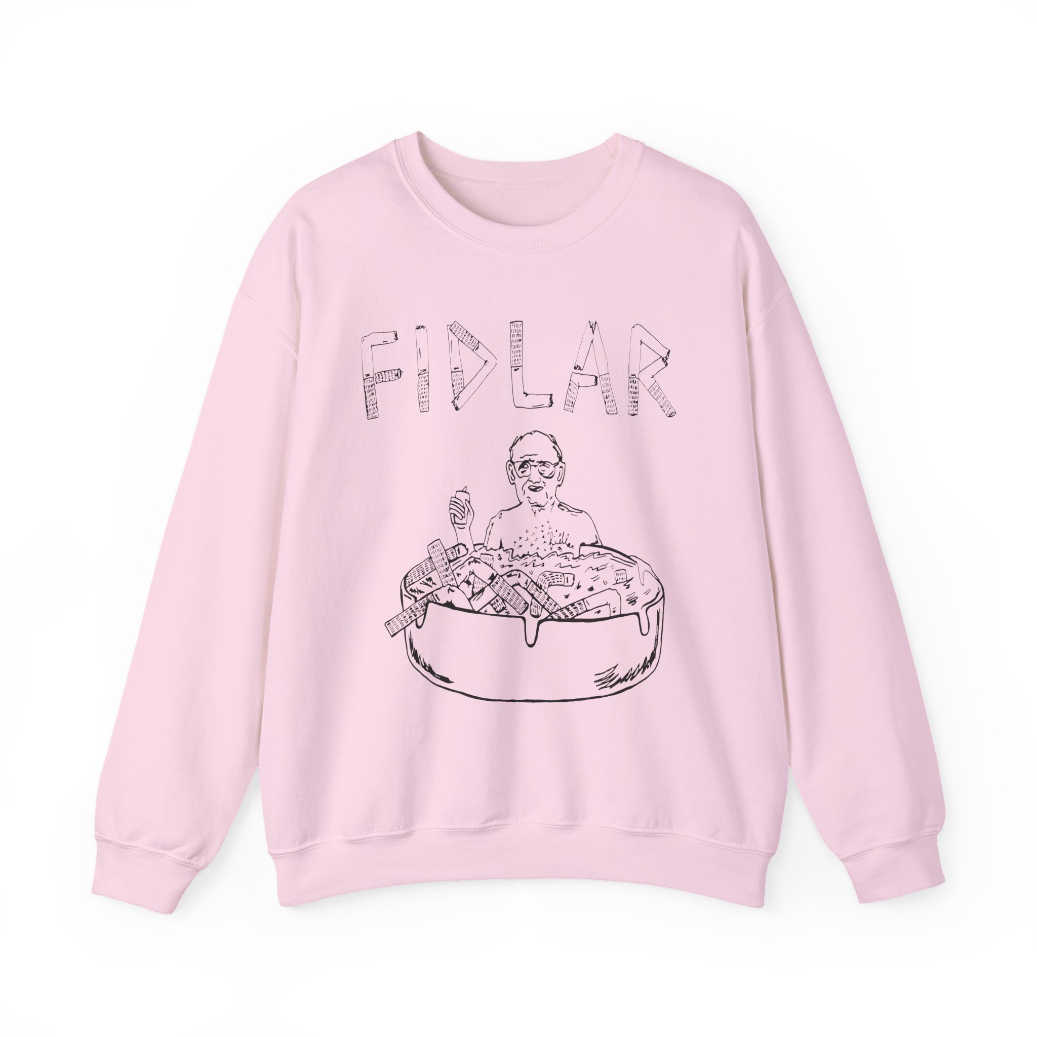 Fidlar Ashtray Unisex Heavy Blendâ„¢ Crewneck Sweatshirt
