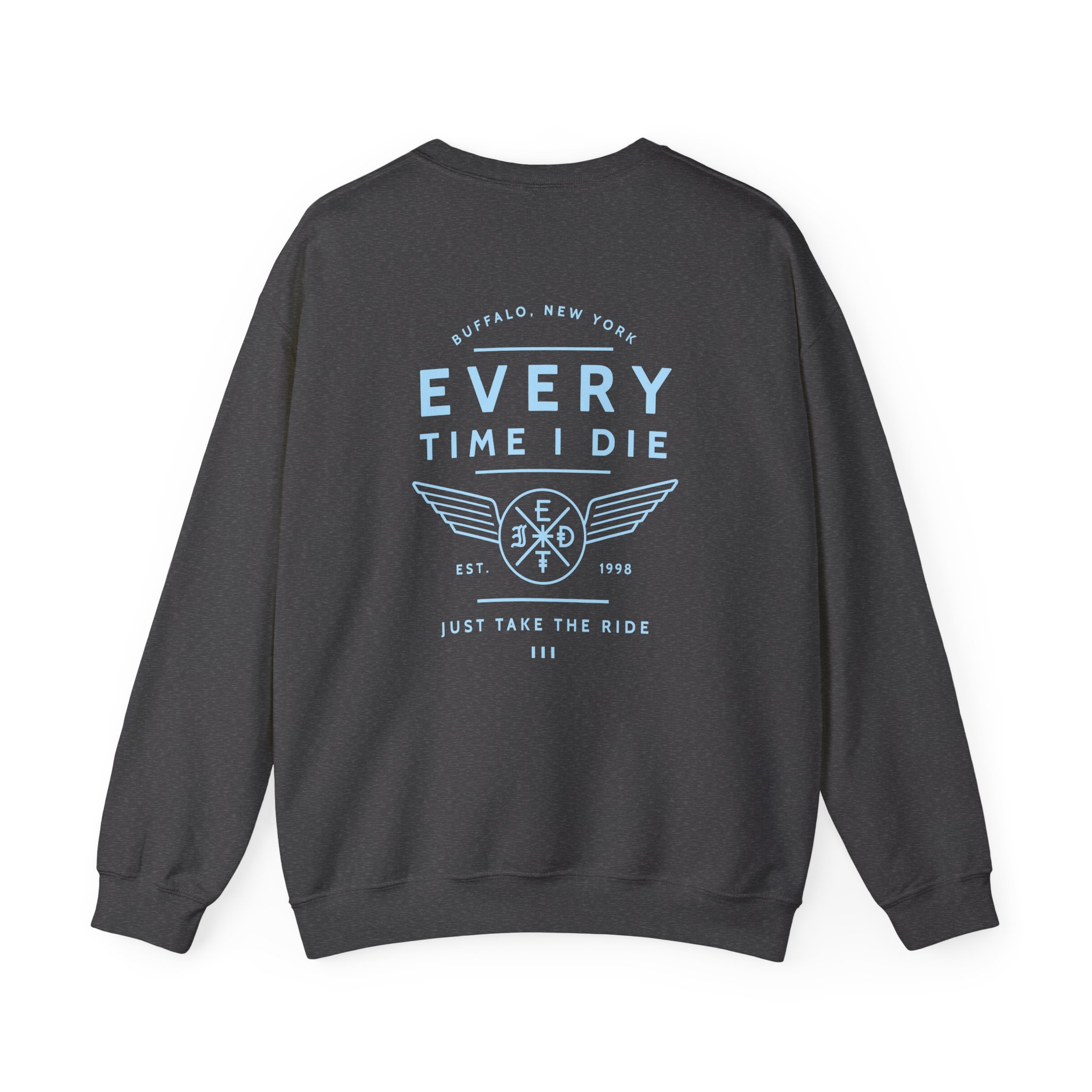 Every Time I Die Take the Ride Unisex Heavy Blend Crewneck Sweatshirt