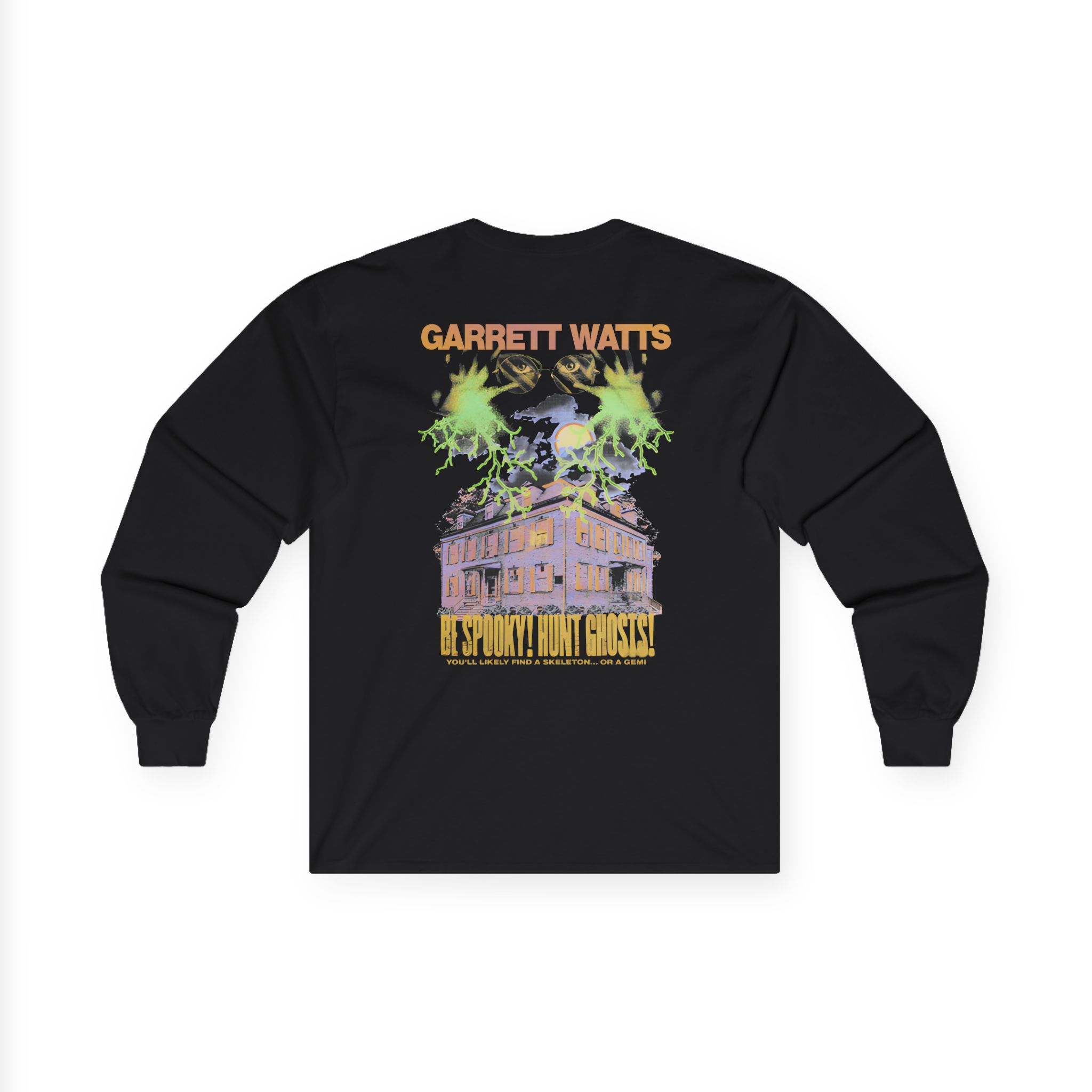 Garrett Watts Haunted Powers Unisex Ultra Cotton Long Sleeve Tee