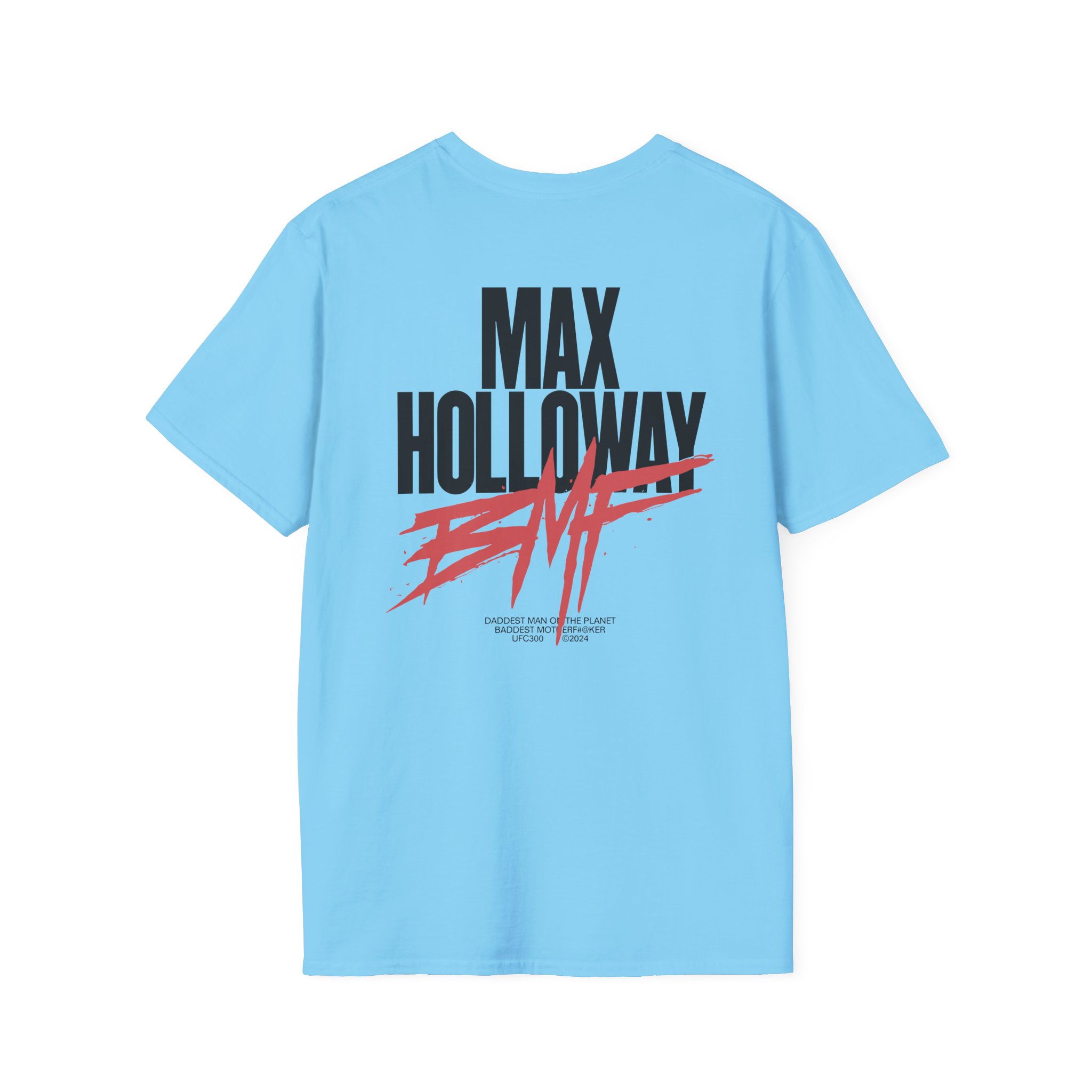 Max Holloway Dmp/bmf Unisex Softstyle T-Shirt