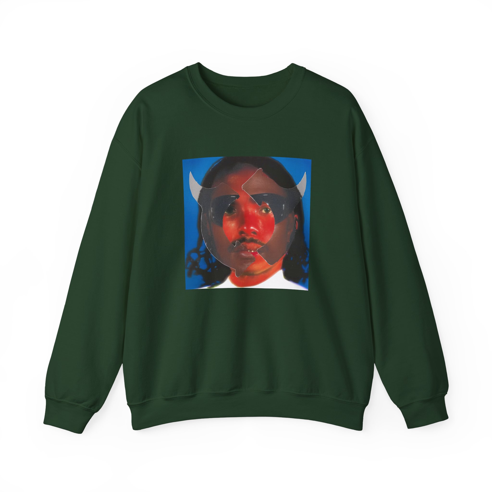Steve Lacy Gemini Rights Album Cover Unisex Heavy Blendâ„¢ Crewneck Sweatshirt