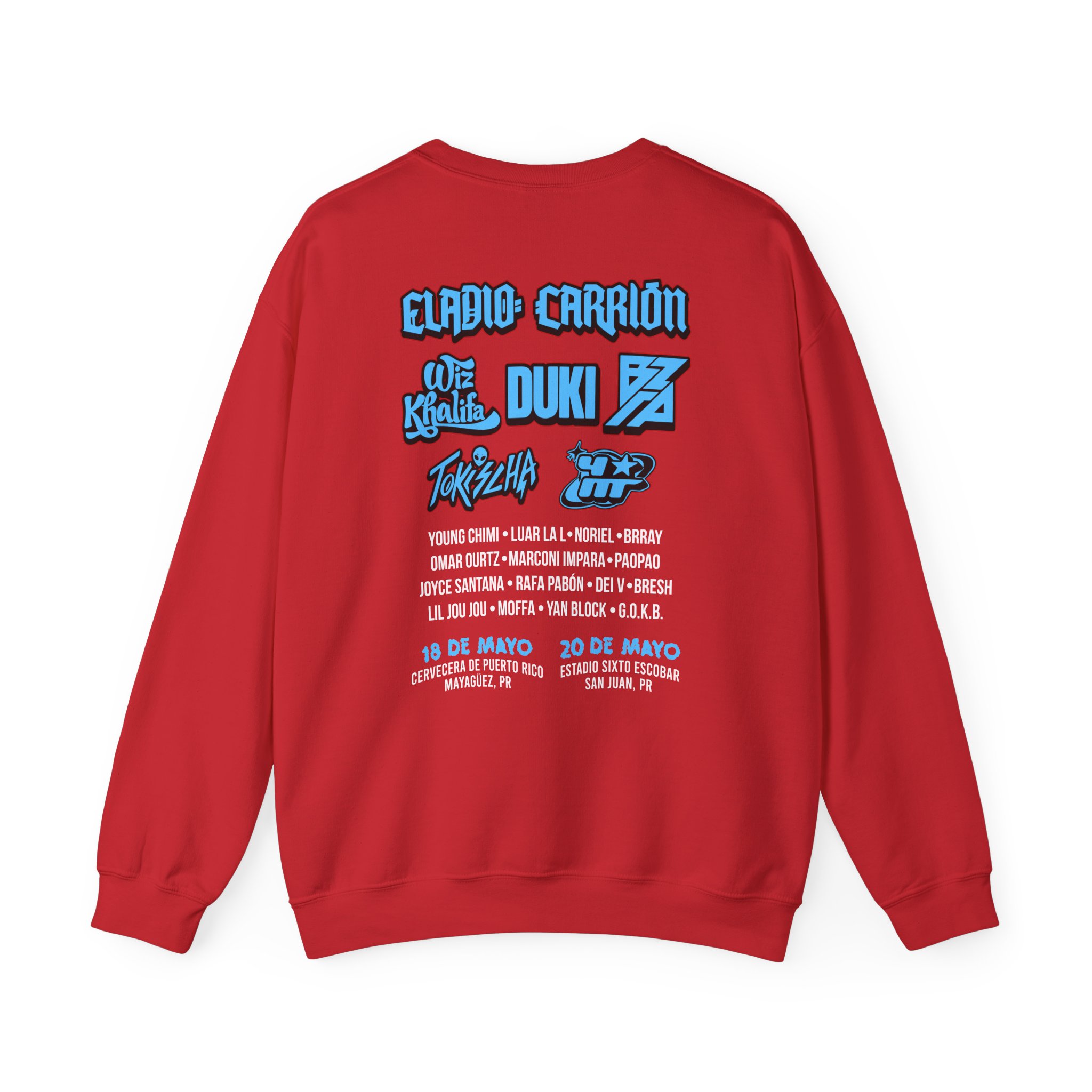 Eladio Carrion Sauce Boyz Fes Unisex Heavy Blendâ„¢ Crewneck Sweatshirt