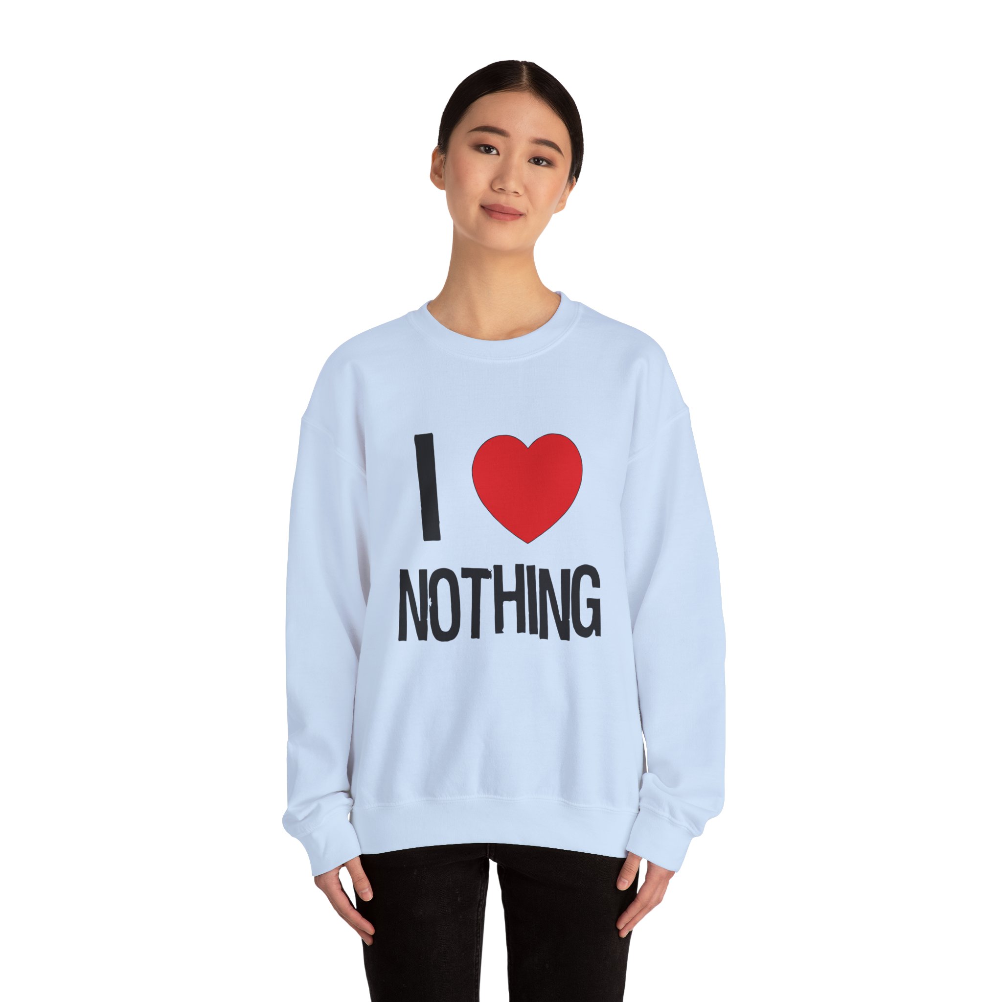 Armor for Sleep I Heart Nothing Unisex Heavy Blend Crewneck Sweatshirt