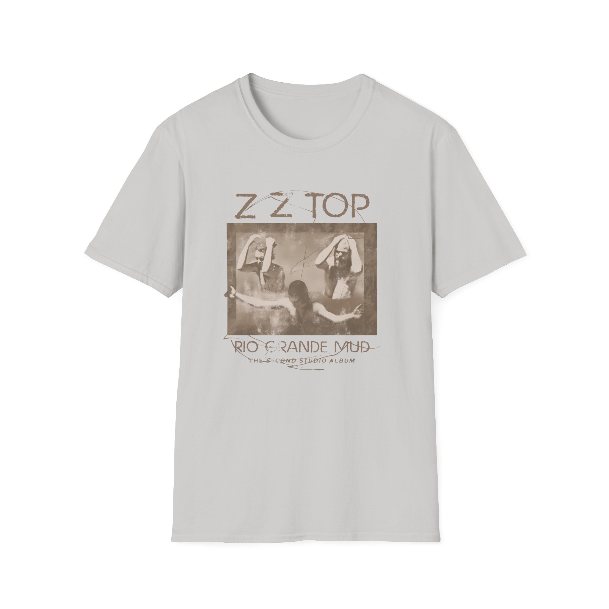 ZZ Top Rio Grande Mud Unisex Softstyle T-Shirt