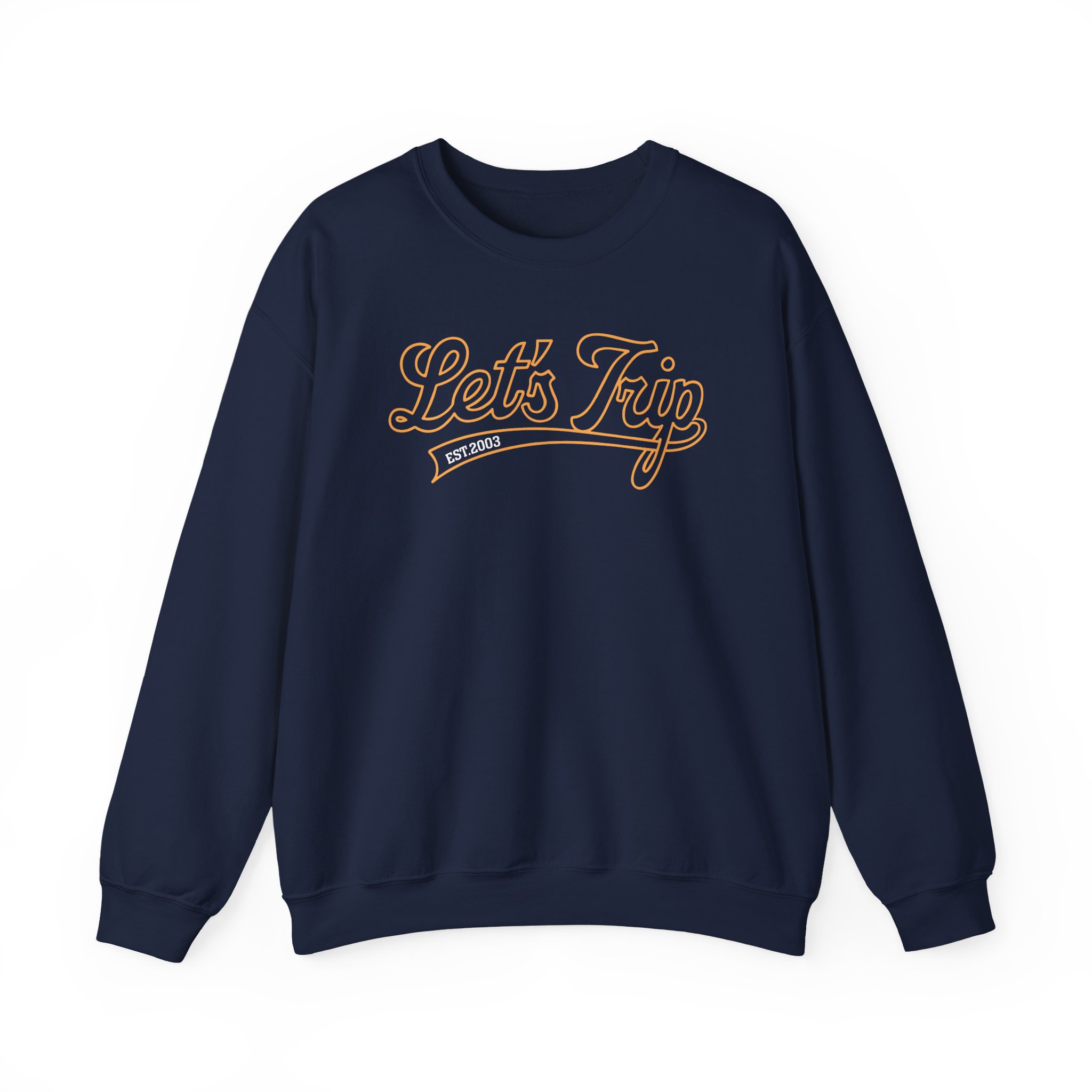Sturniolo Let's Trip Script Unisex Heavy Blendâ„¢ Crewneck Sweatshirt