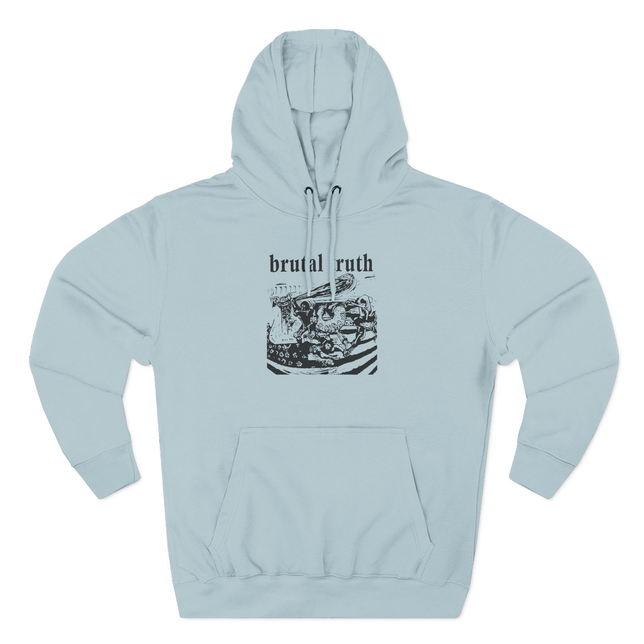 Brutal Truth Kill Pig Three-Panel Fleece Hoodie