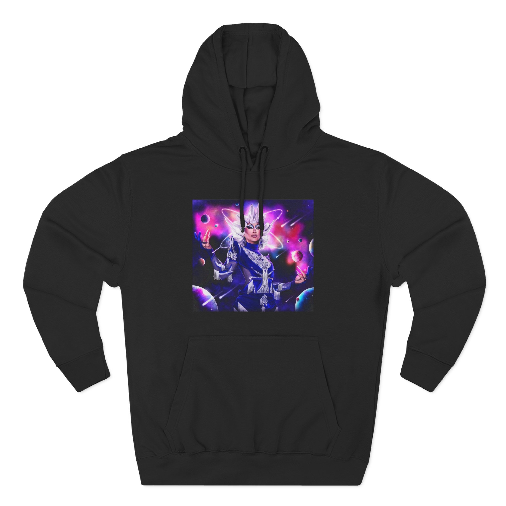 Anetra Galaxy Three-Panel Fleece Hoodie