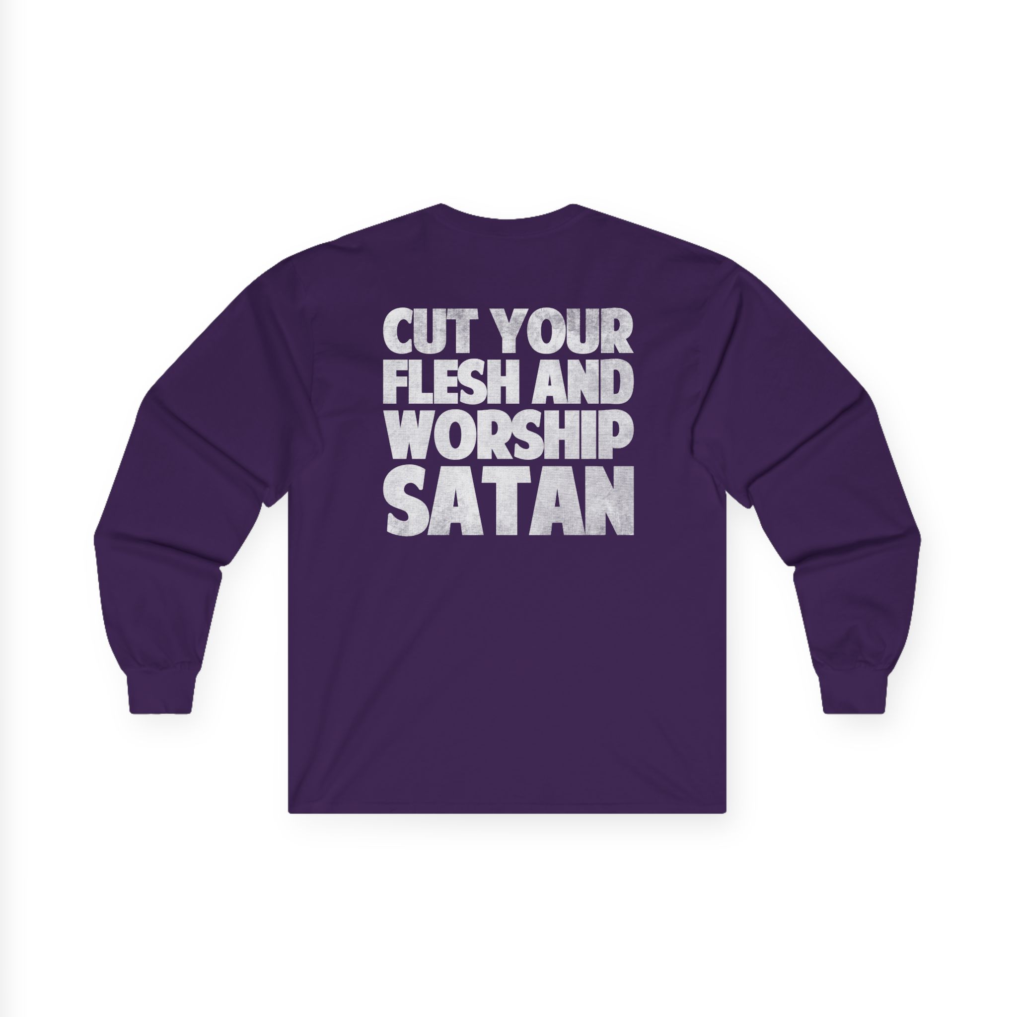 Antaeus Cut Your Flesh and Worship Satan Unisex Ultra Cotton Long Sleeve Tee
