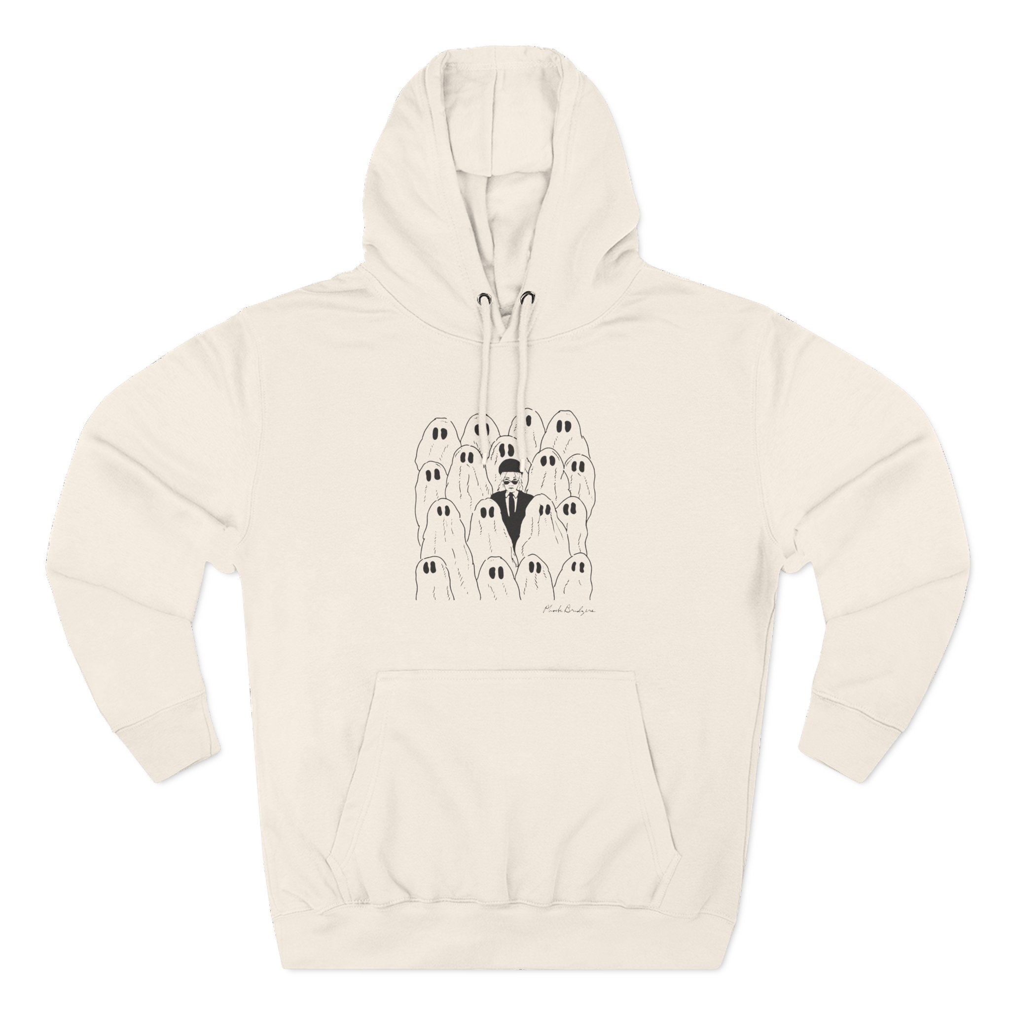 Phoebe Bridgers Ghost Three-Panel Fleece Hoodie