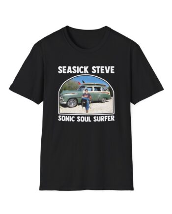 Seasick Steve Sonic Soul Surfer Unisex Softstyle T-Shirt