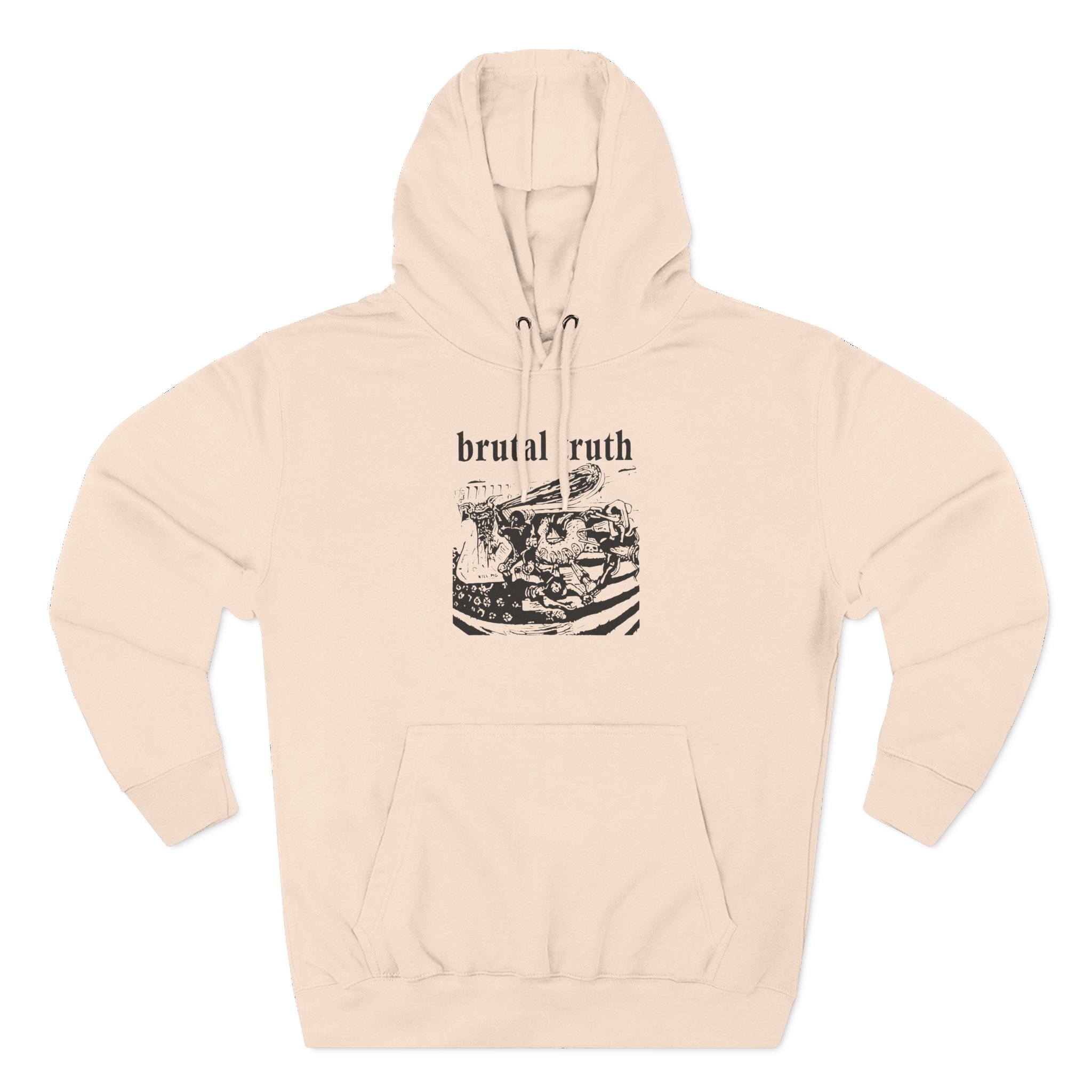 Brutal Truth Kill Pig Three-Panel Fleece Hoodie