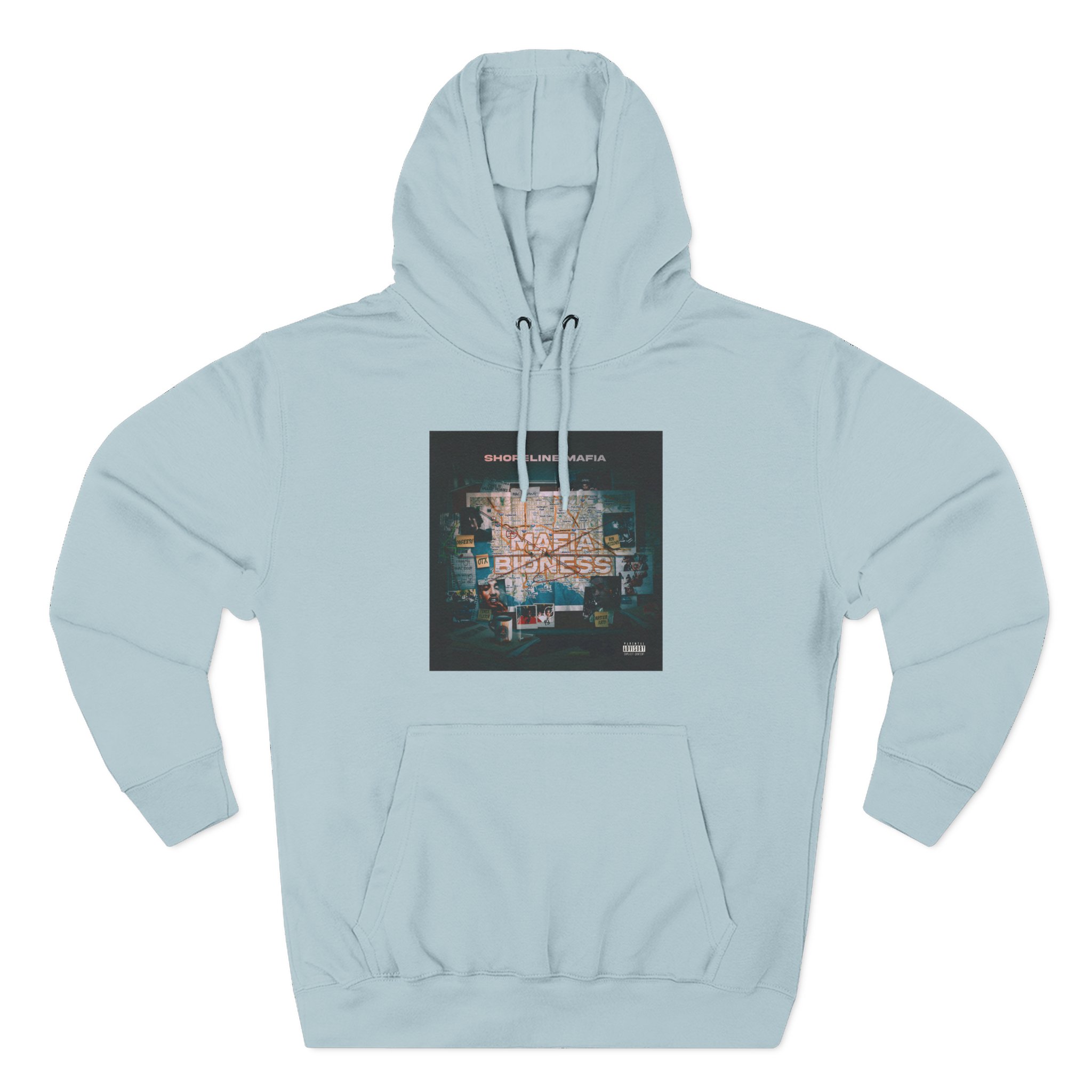 Shoreline Mafia Shoreline Bidness Three-Panel Fleece Hoodie