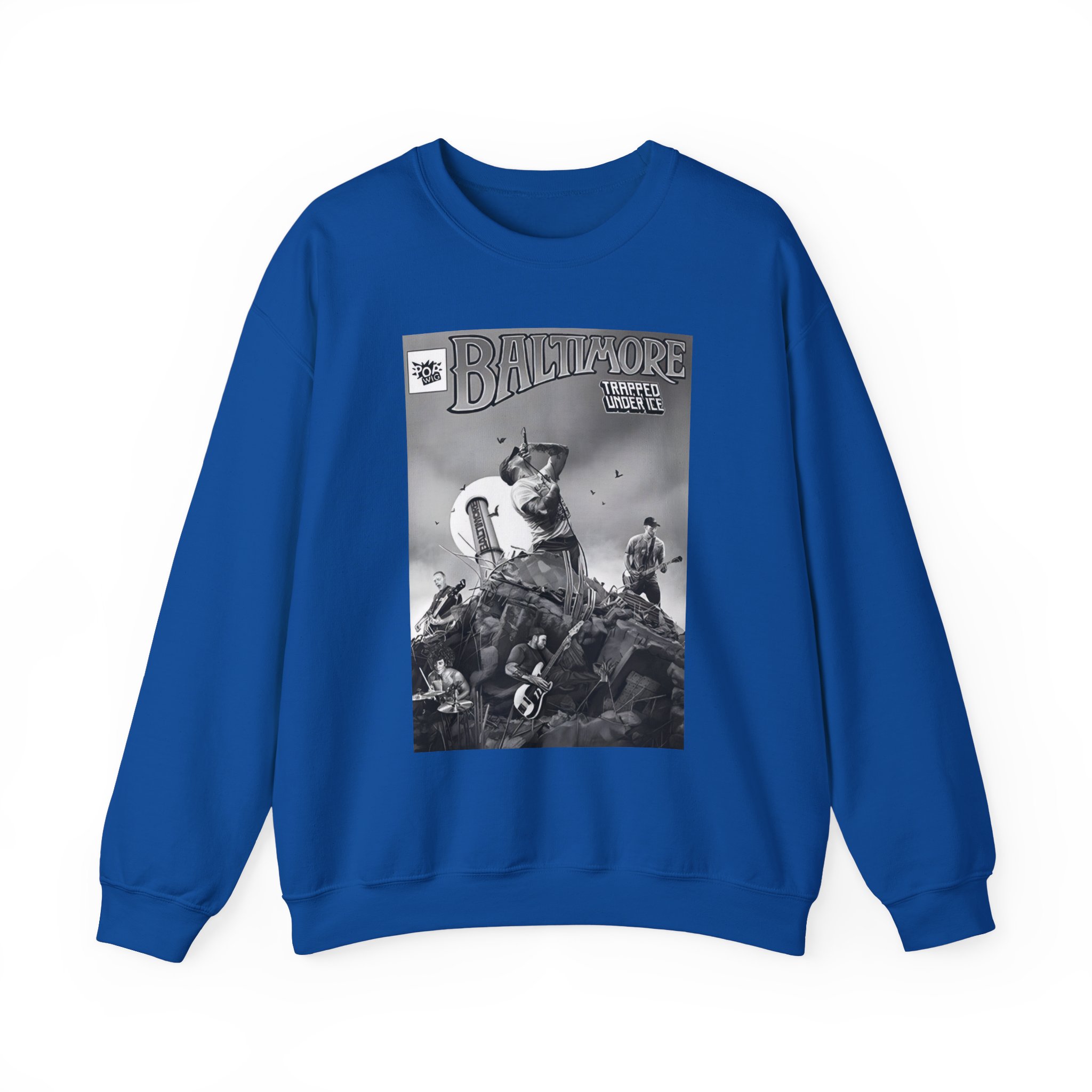 Trapped Under Ice Unisex Heavy Blend Crewneck Sweatshirt