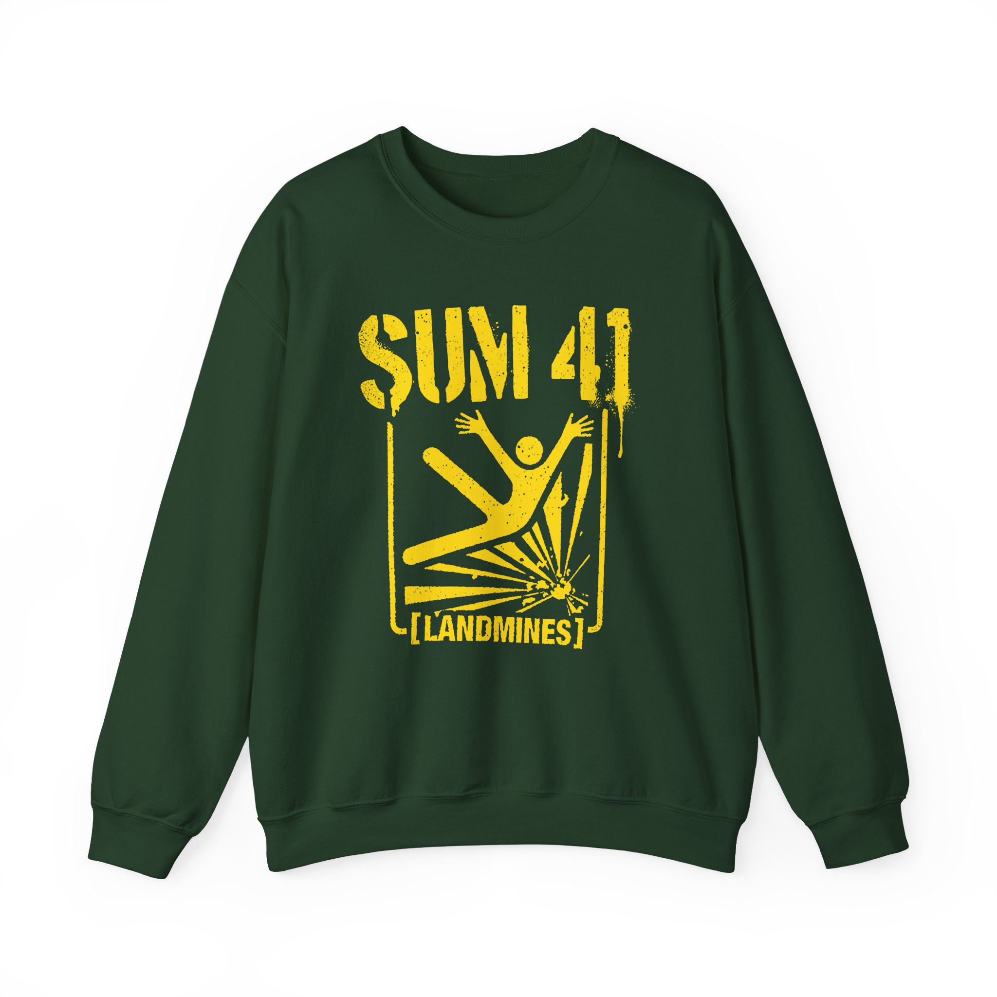 Sum 41 Landmines Unisex Heavy Blendâ„¢ Crewneck Sweatshirt