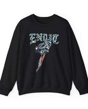 End It Unisex Heavy Blend Crewneck Sweatshirt